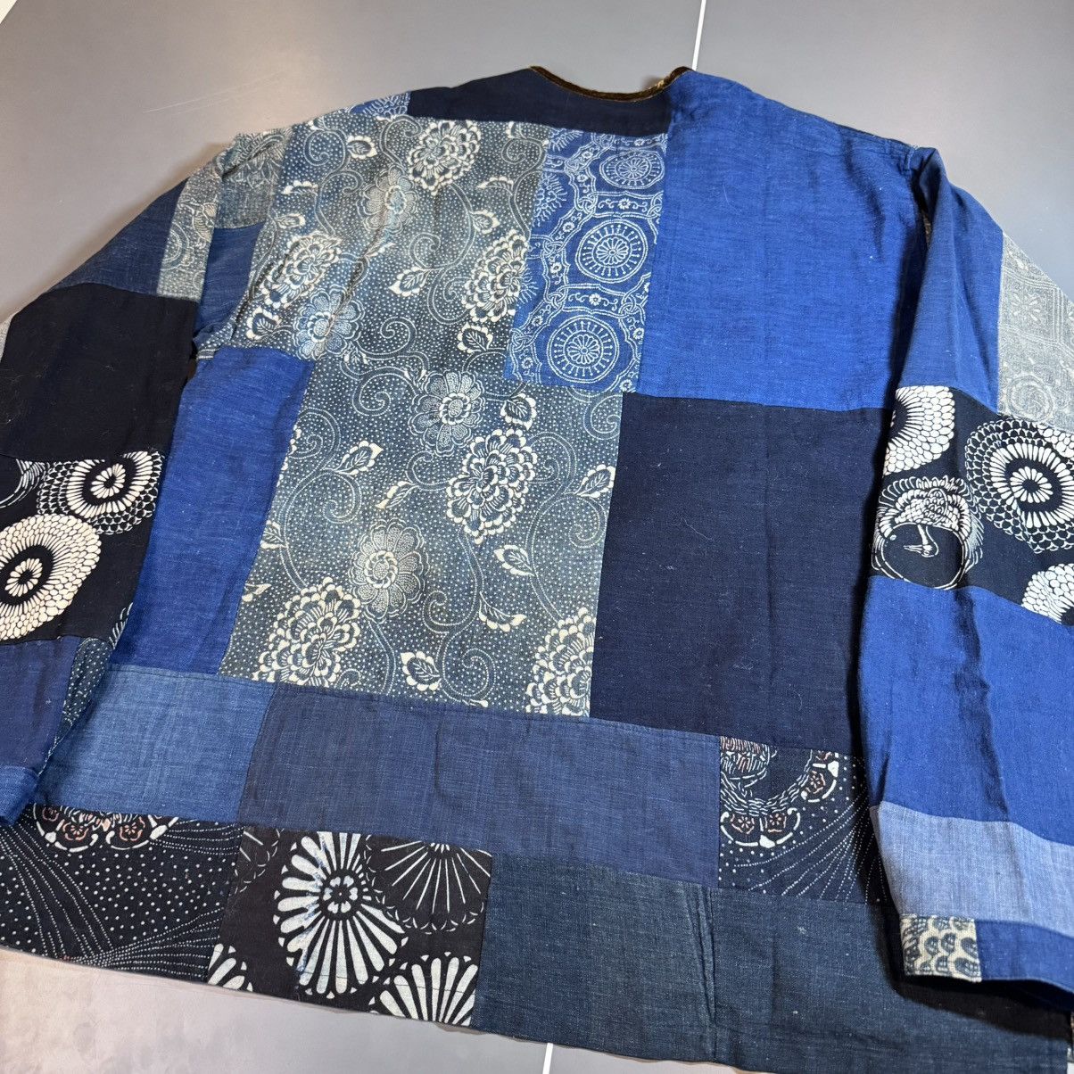 Visvim Visvim ict kofu tunic bandana patchwork sz 5 XL XXL Blue Size US XXL / EU 58 / 5 - 9 Thumbnail