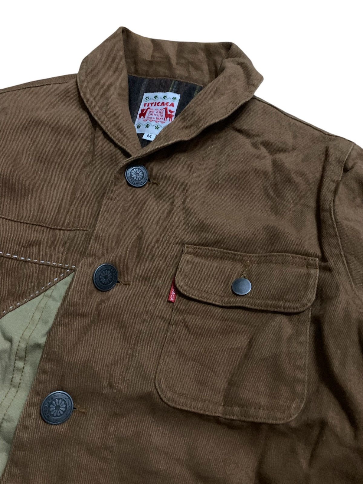 Japanese Brand 💥Japanese Titicaca Patchwork Jacket Size M / US 6-8 / IT 42-44 - 4 Thumbnail