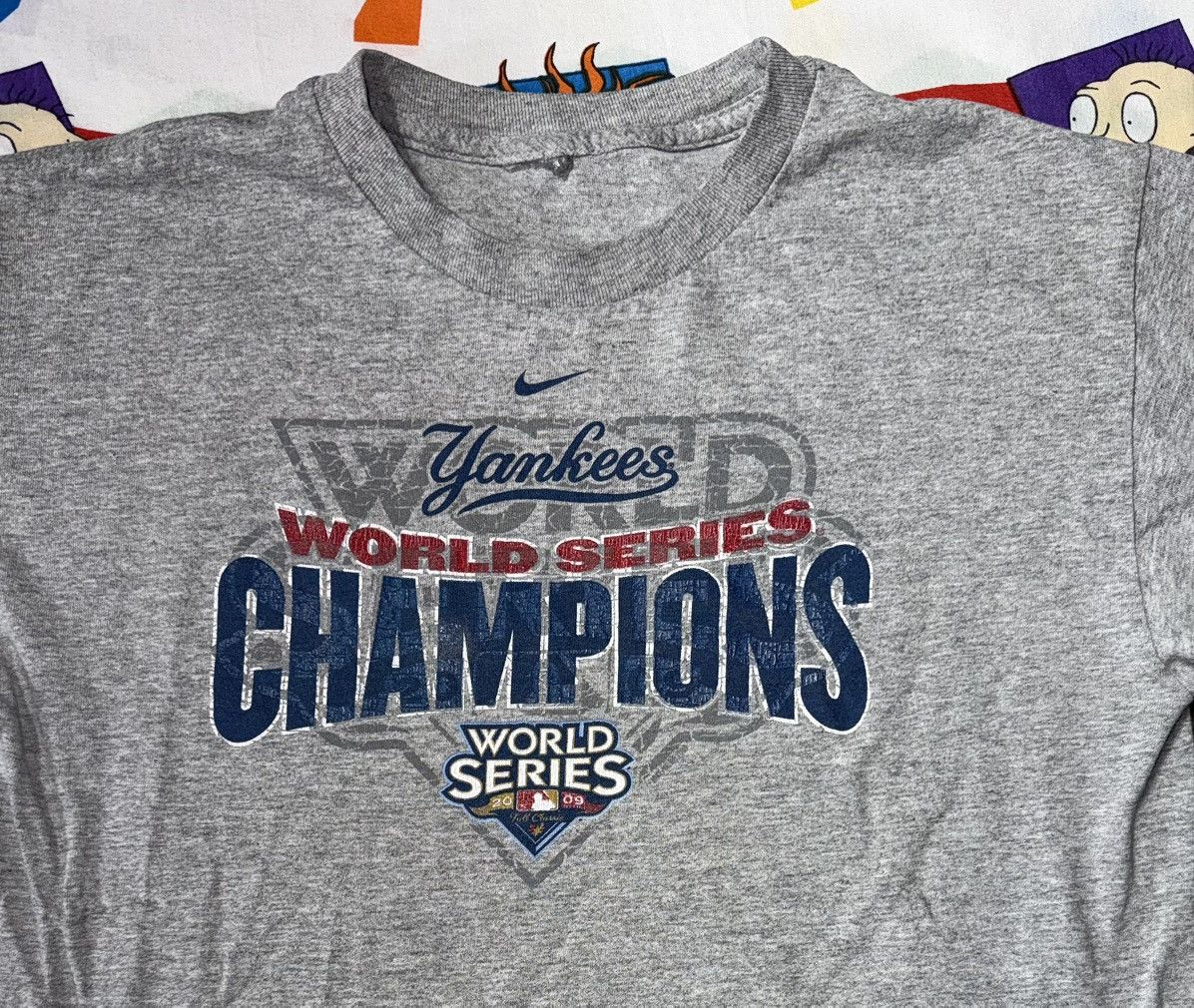 Nike Y2k Nike New York Yankees World Series Champions T Shirt Size US M / EU 48-50 / 2 - 1 Thumbnail