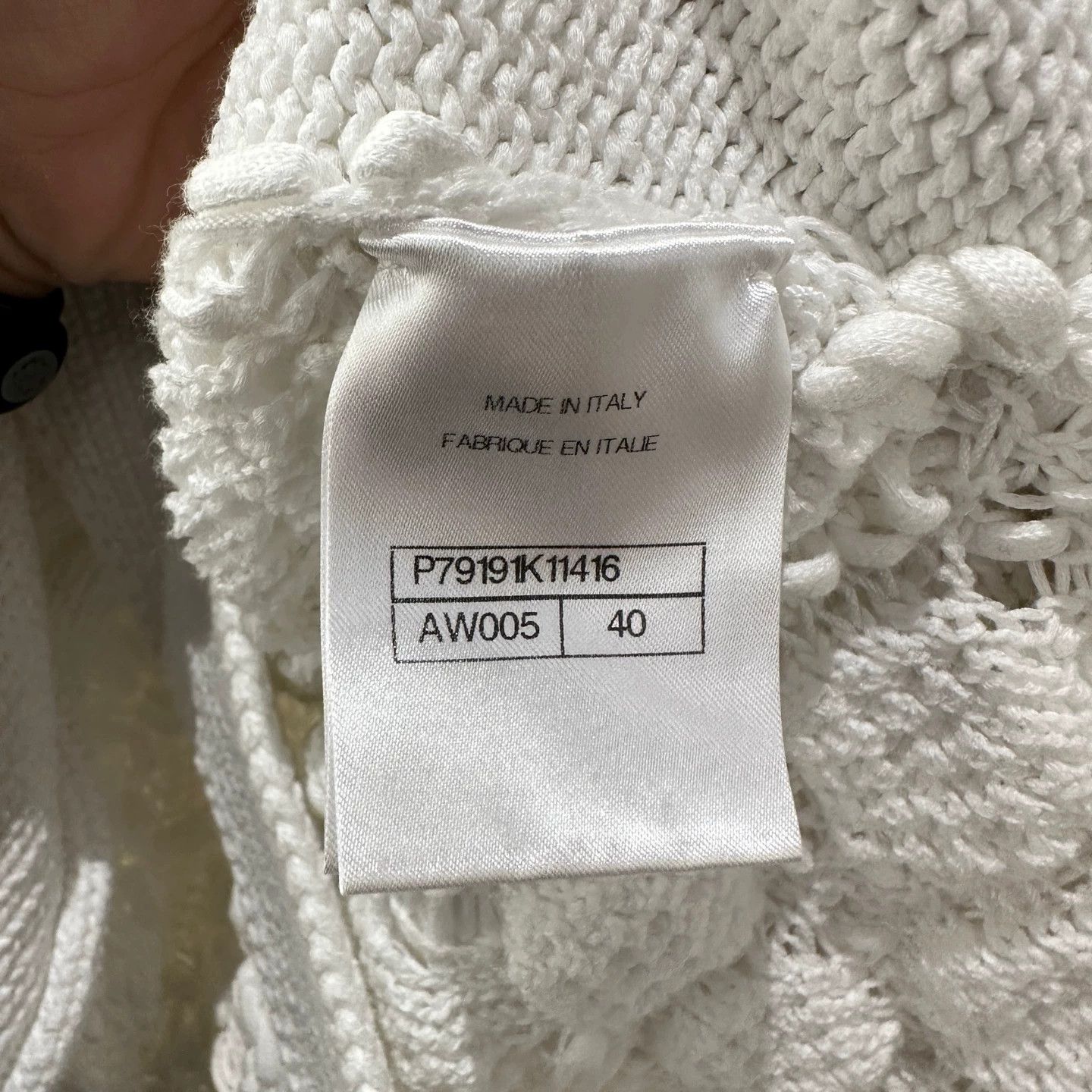 Chanel Chanel may283 Logo Button Knit Single-Breasted Jacket 40 Size M / US 6-8 / IT 42-44 - 4 Thumbnail