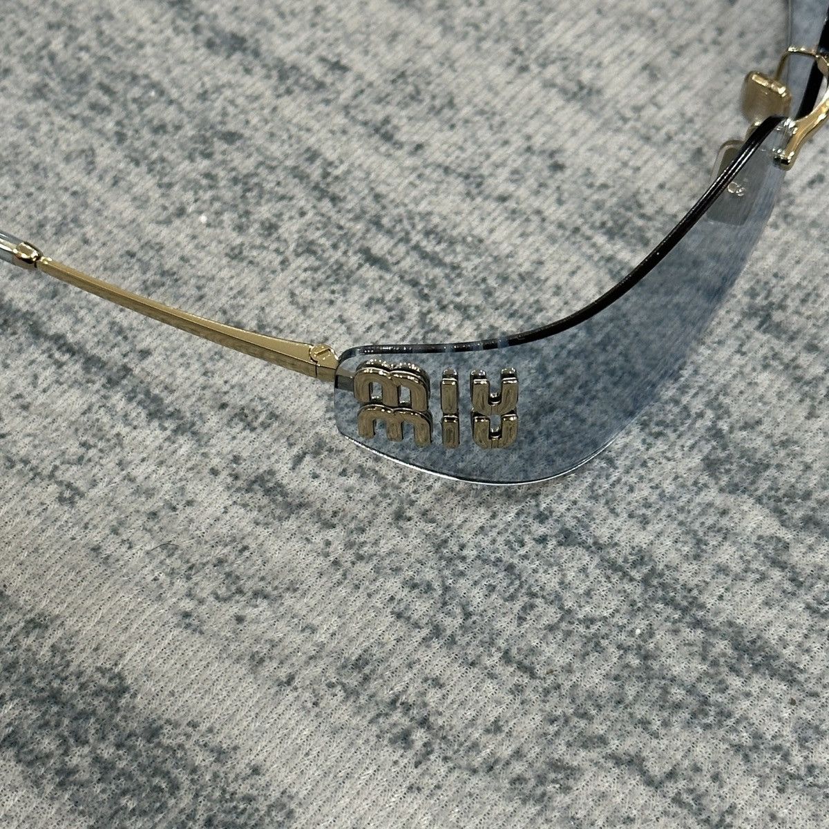 Miu Miu MIU MIU 0MU A51S ZVN10P SUNGLASSES Size ONE SIZE - 6 Thumbnail
