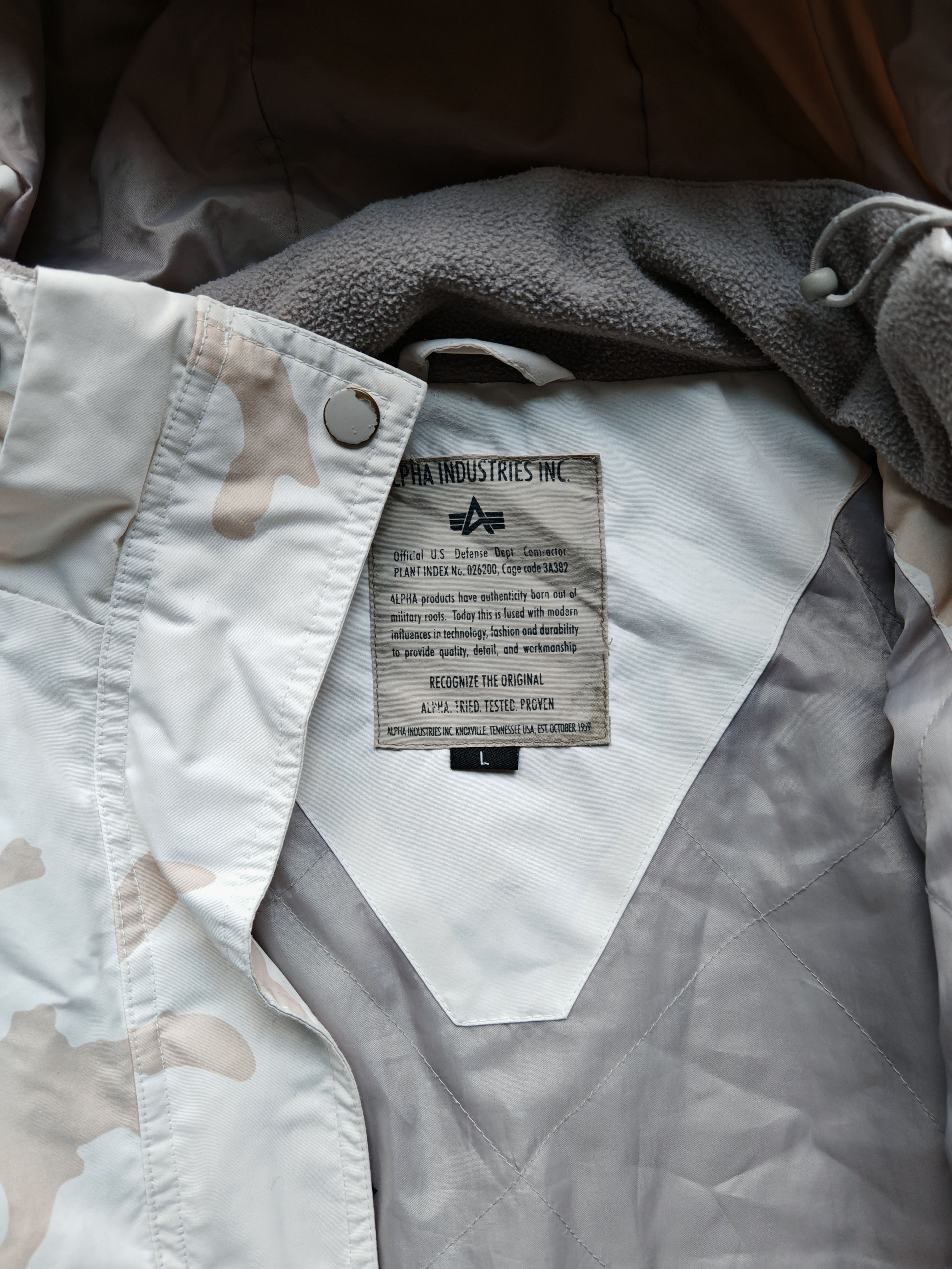 Alpha Industries Vintage Alpha Industries Camouflage Avantgarde Jacket Size US L / EU 52-54 / 3 - 9 Thumbnail