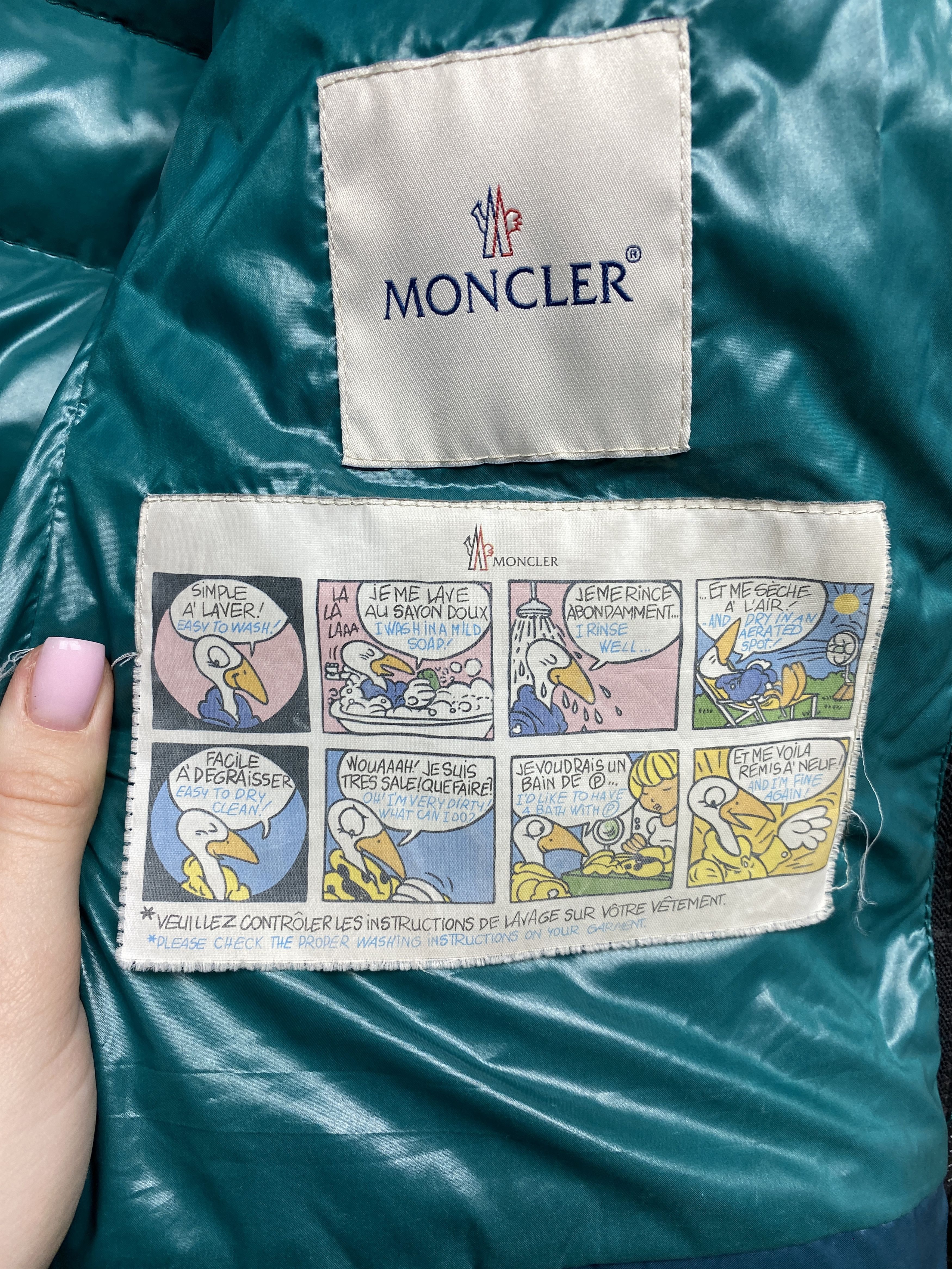 Moncler × Vintage Moncler Vintage Down Jacket Size S / US 4 / IT 40 - 8 Thumbnail