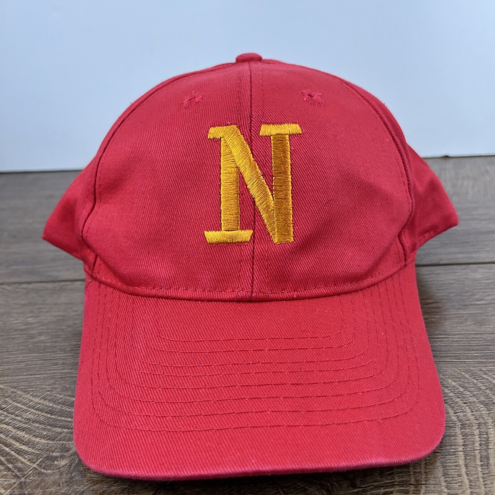 Other Vintage US Navy Hat United State Navy Red Hat Adjustable Adu Size ONE SIZE - 4 Thumbnail