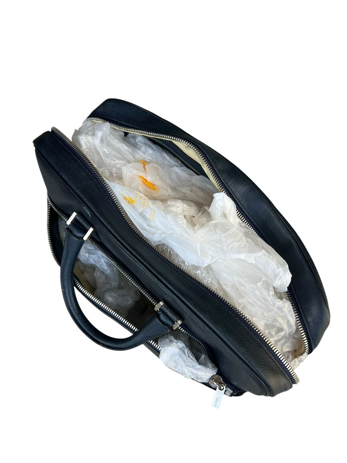 Valextra Avietta Briefcase Valextra Scratches Patina Leather Bag Size ONE SIZE - 20 Thumbnail