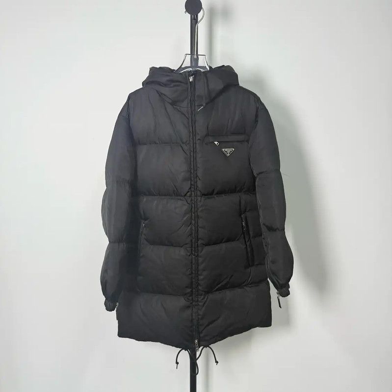 Prada Prada Black Down Jacket for Men Size US L / EU 52-54 / 3 - 1 Thumbnail