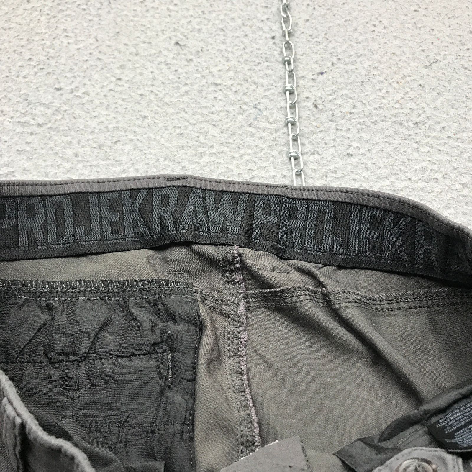 Other Projek Raw Stretch Chino Pants Mens 31x28 Double Knee Gray Size US 31 - 10 Thumbnail