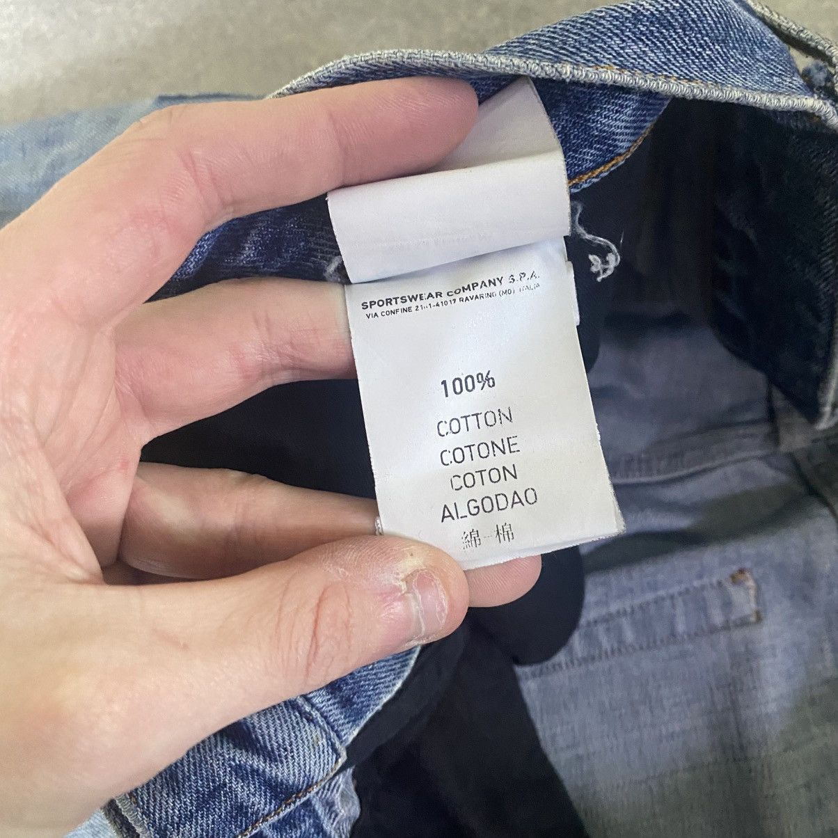 Stone Island Stone Island Jeans Patch Logo Size US 34 / EU 50 - 10 Thumbnail