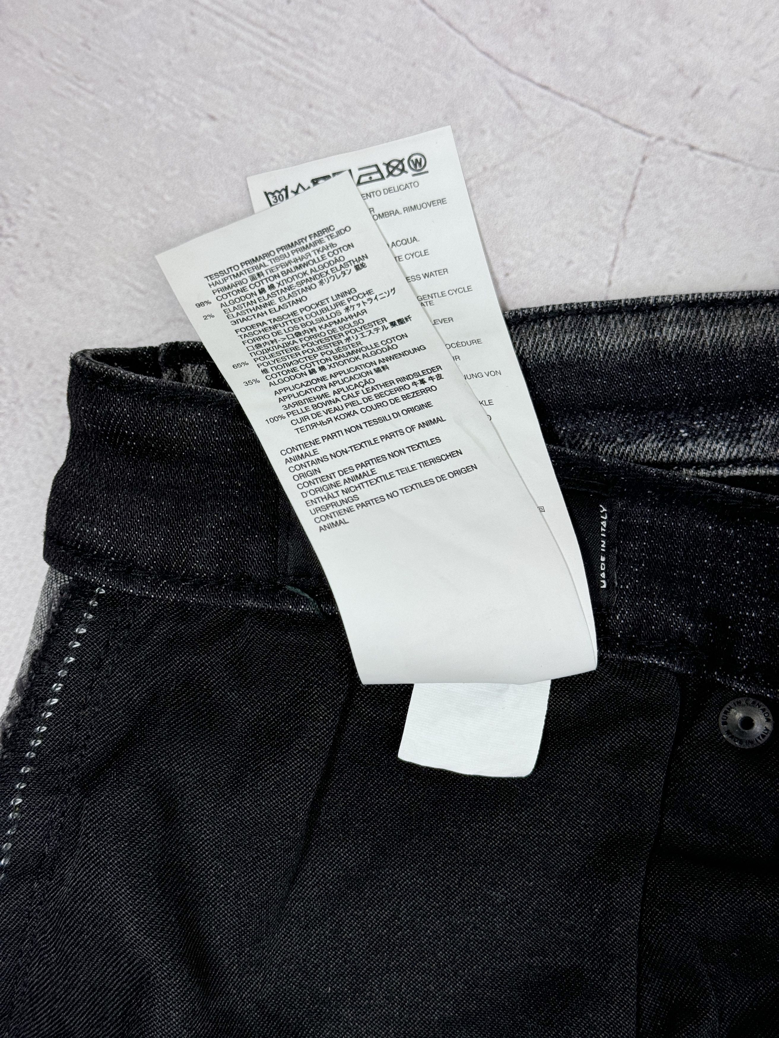 Dsquared2 Dsquared2 Denim Pants Tidy Biker Jeans Distressed Black Size US 36 / EU 52 - 22 Thumbnail