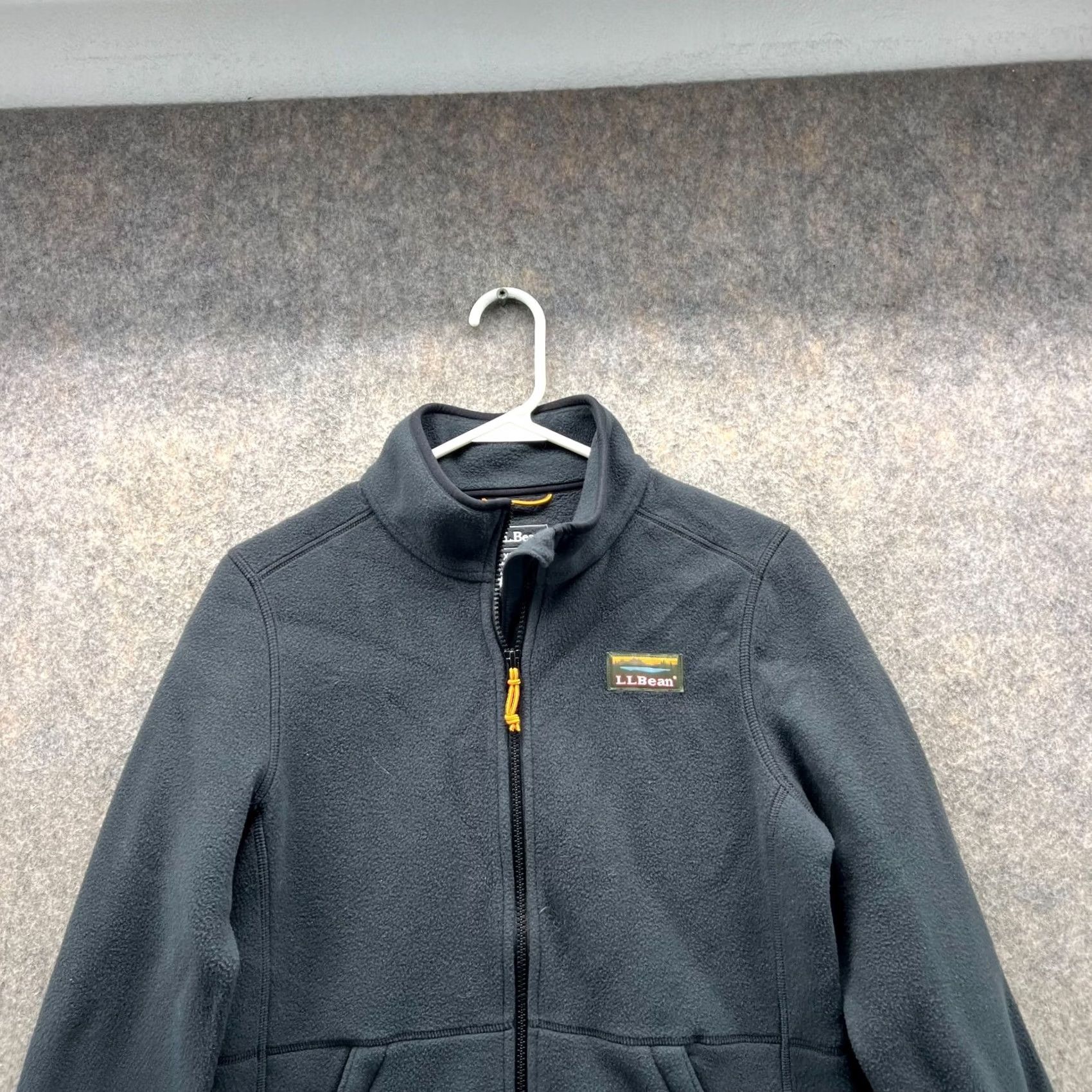 Vintage VINTAGE L.L. Bean Sweater Women XS Black Full Zip Jacket Fleece Mountain Autumn Winter 90s Mens Womens Size XS / US 0-2 / IT 36-38 - 3 Thumbnail