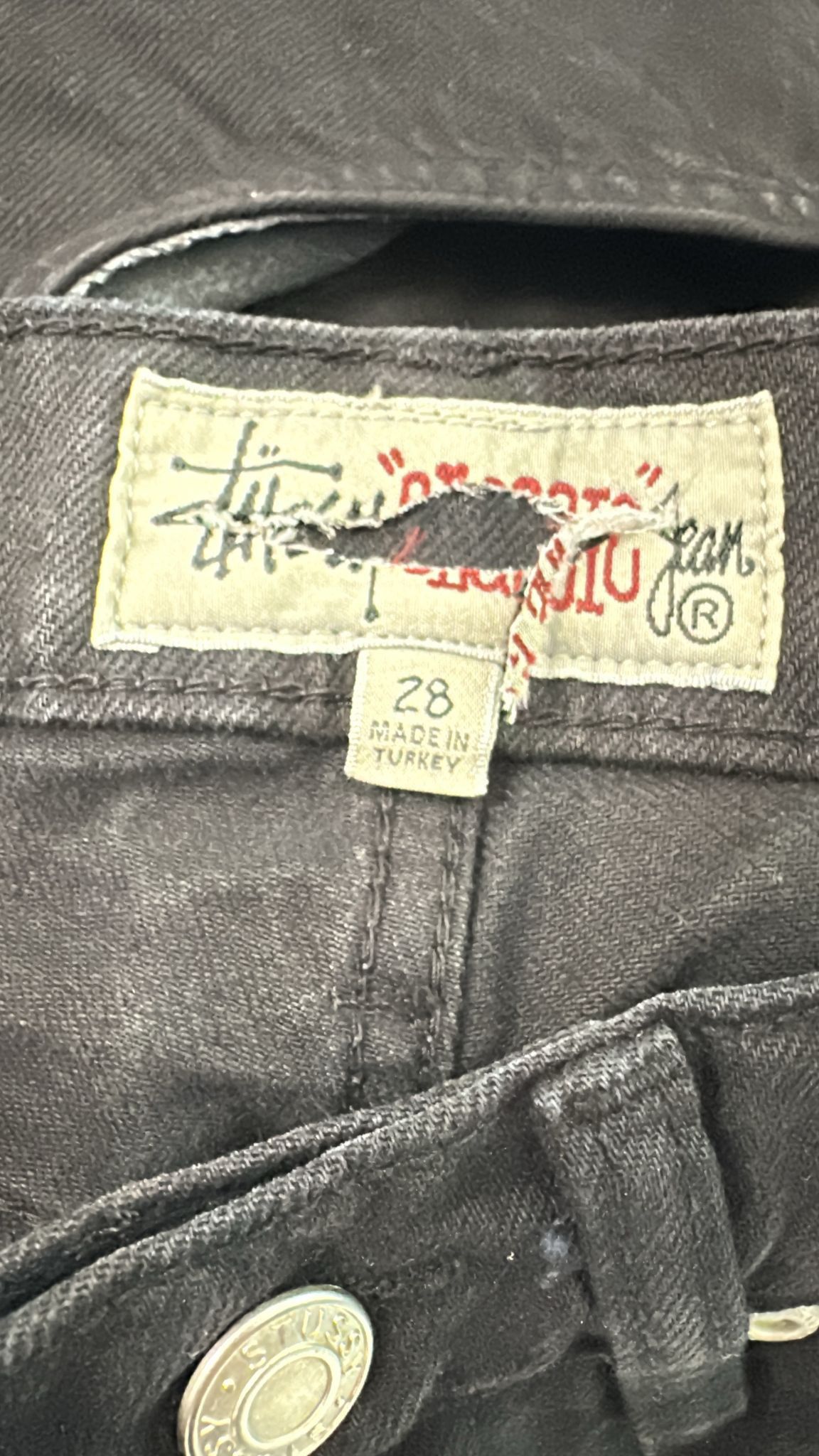 Stussy Stussy Classic Jean Black Size 28 Size US 28 / EU 44 - 5 Thumbnail