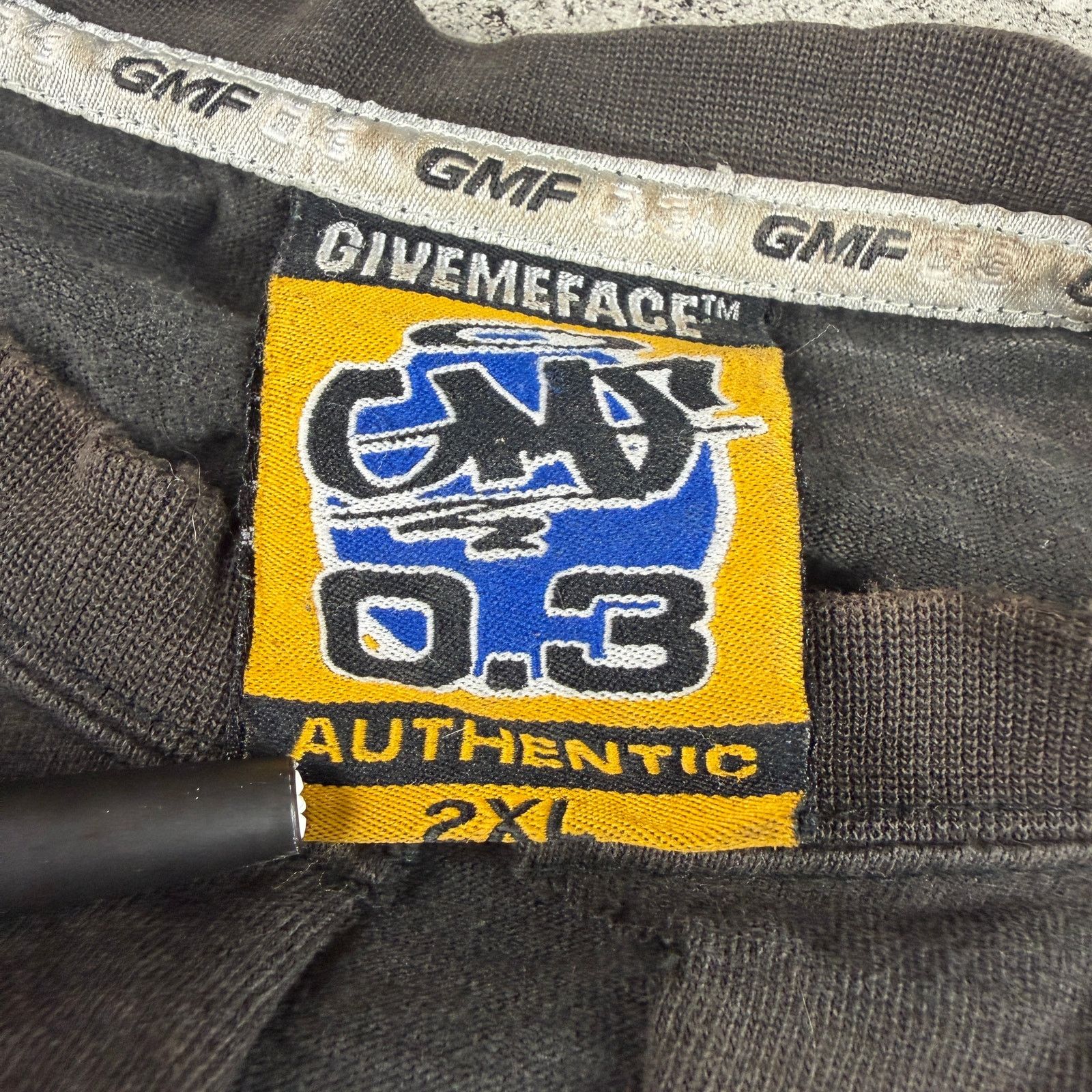 Vintage Give Me Face Long Sleeve Shirt 2XL Distressed Y2K Streetwear Size US XXL / EU 58 / 5 - 4 Thumbnail