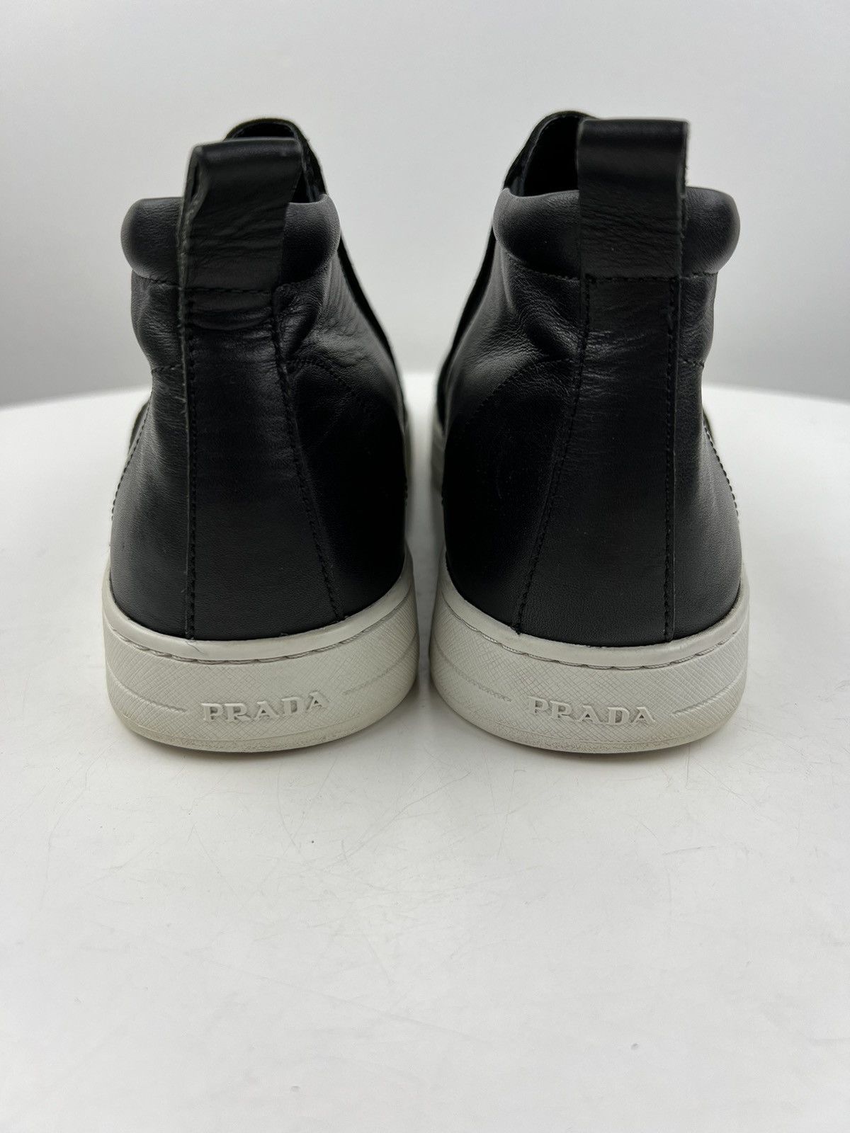 Prada PRADA Boots Suede/Leather Chelsea Ankle Shoes Black Men’s Size US 7.5 / EU 40-41 - 10 Thumbnail