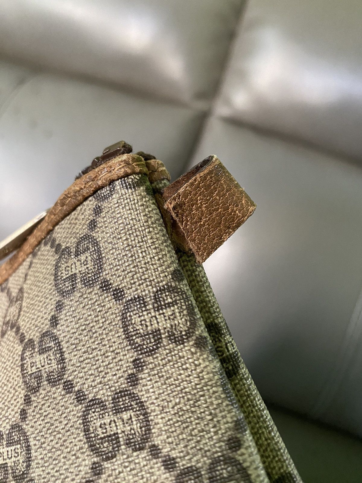 Gucci × Vintage GUCCI Plus Monogram Clutch Bag Size ONE SIZE - 9 Thumbnail
