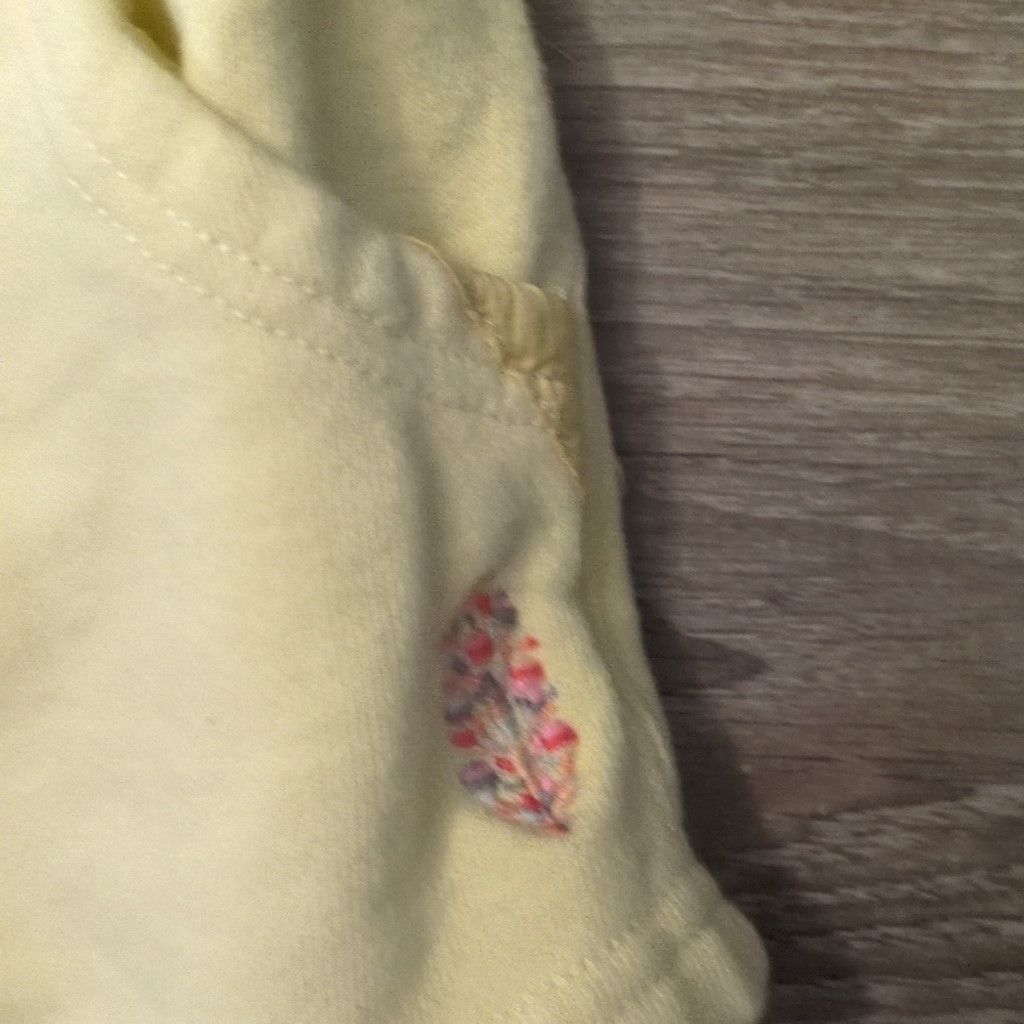 Free People Free people starfruit yellow terry cloth shorts size medium Size 28" / US 6 / IT 42 - 4 Thumbnail