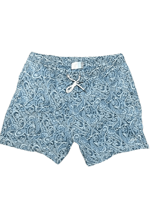 Kith Kith Japanese Indigo Paisley Active Shorts Size US 39 - 1 Thumbnail