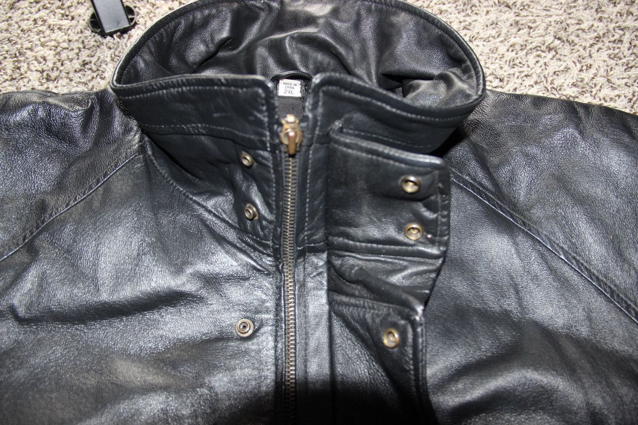 Vintage Classic Outdoor Exchange Leather Jacket Full Zip Size US XXL / EU 58 / 5 - 4 Thumbnail