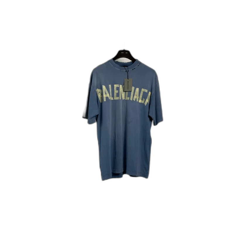 Balenciaga Balenciaga Vintage Tape Short Sleeve T-Shirt-yf Size US XS / EU 42 / 0 - 1 Thumbnail
