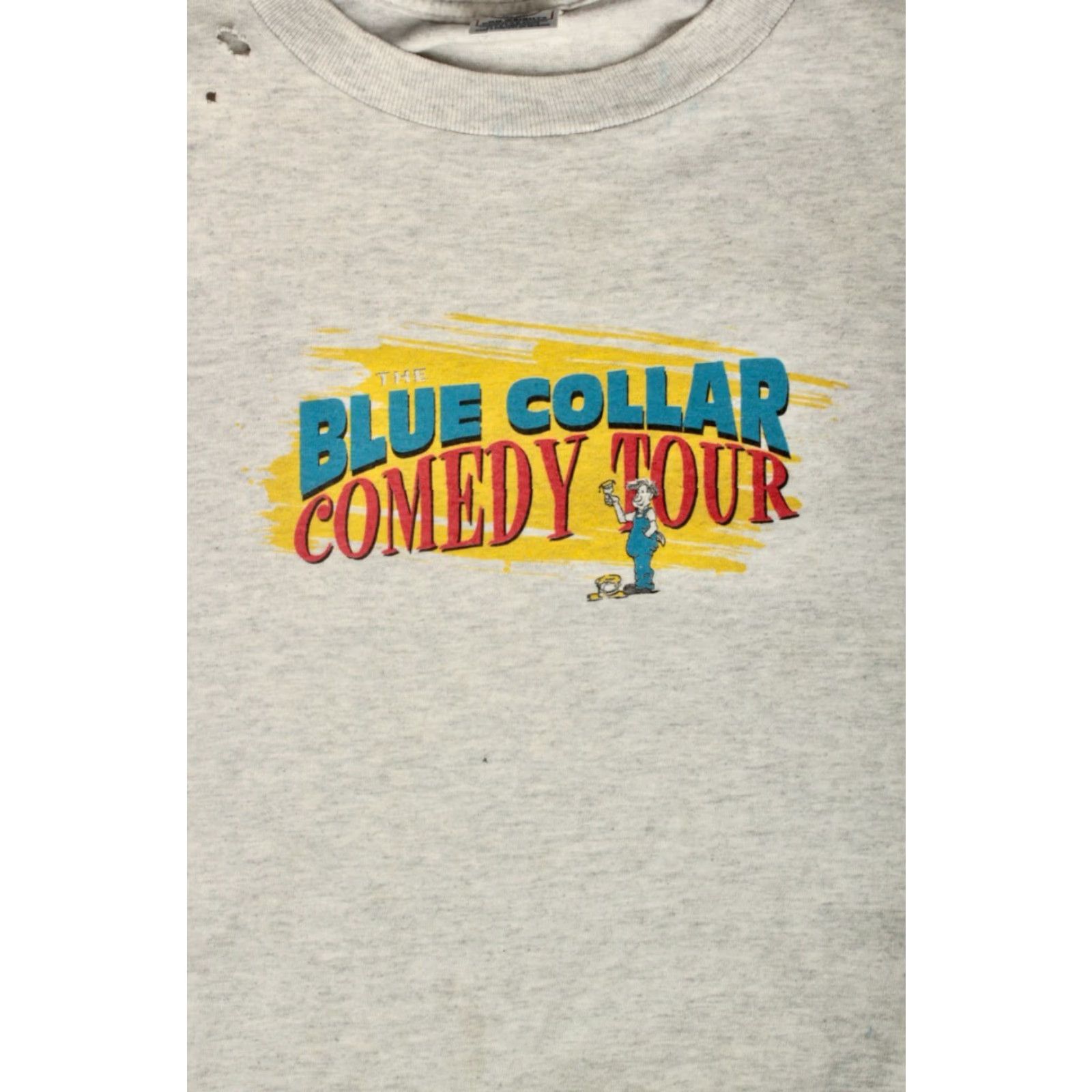 Delta Blue Collar Comedy Tour T-Shirt XXL 2000 Shirt Grey Mens Size US XXL / EU 58 / 5 - 4 Thumbnail