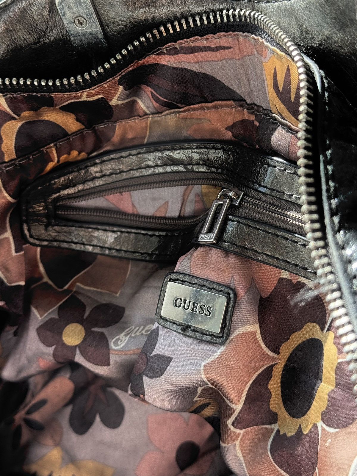 Guess Guess vintage buckle logo bag baguette mini 00s Y2k Handbag Size ONE SIZE - 11 Thumbnail