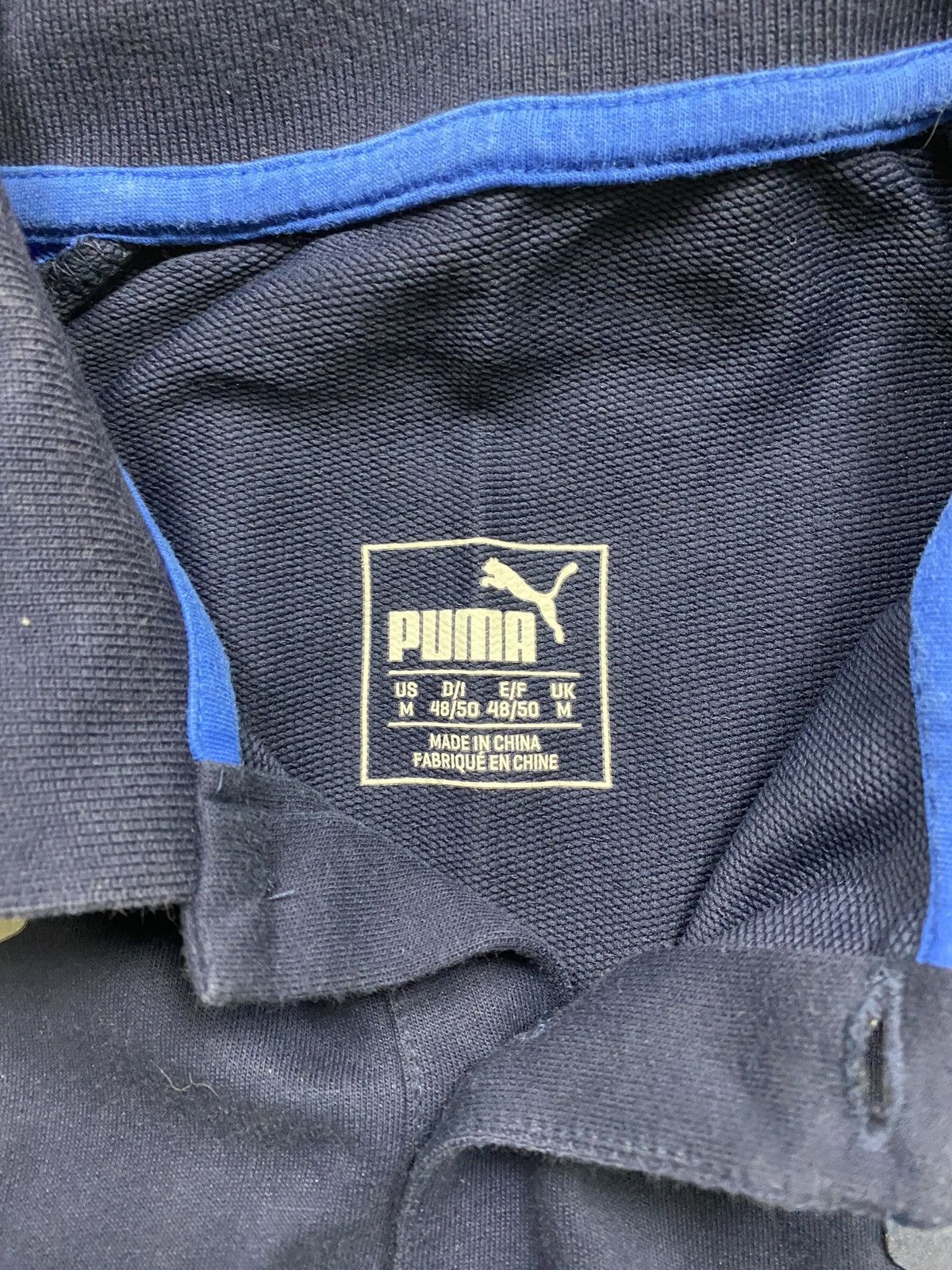 Puma Italy 2016 2017 Polo Football Shirt Puma Soccer Jersey Size US M / EU 48-50 / 2 - 6 Thumbnail