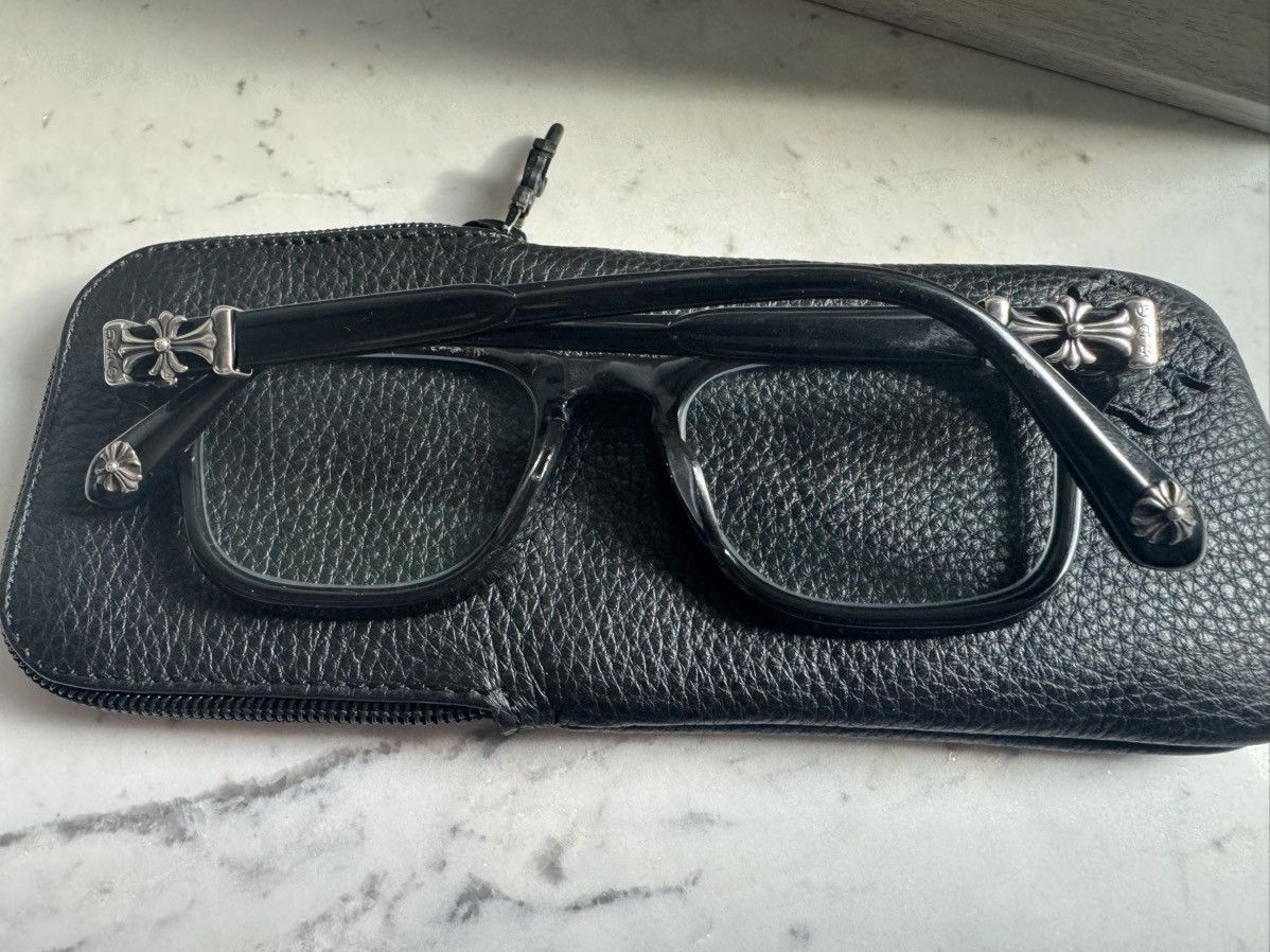 Chrome Hearts Chrome Hearts Pump Me Glasses Black Size ONE SIZE - 4 Thumbnail