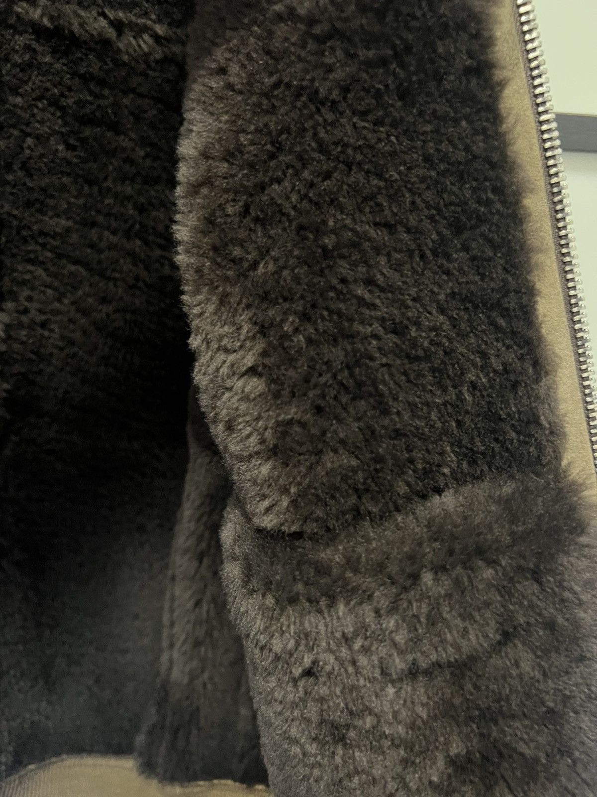 Celine × Hedi Slimane UNRELEASED - FW20 Brown Shearling Jacket Size US S / EU 44-46 / 1 - 7 Thumbnail