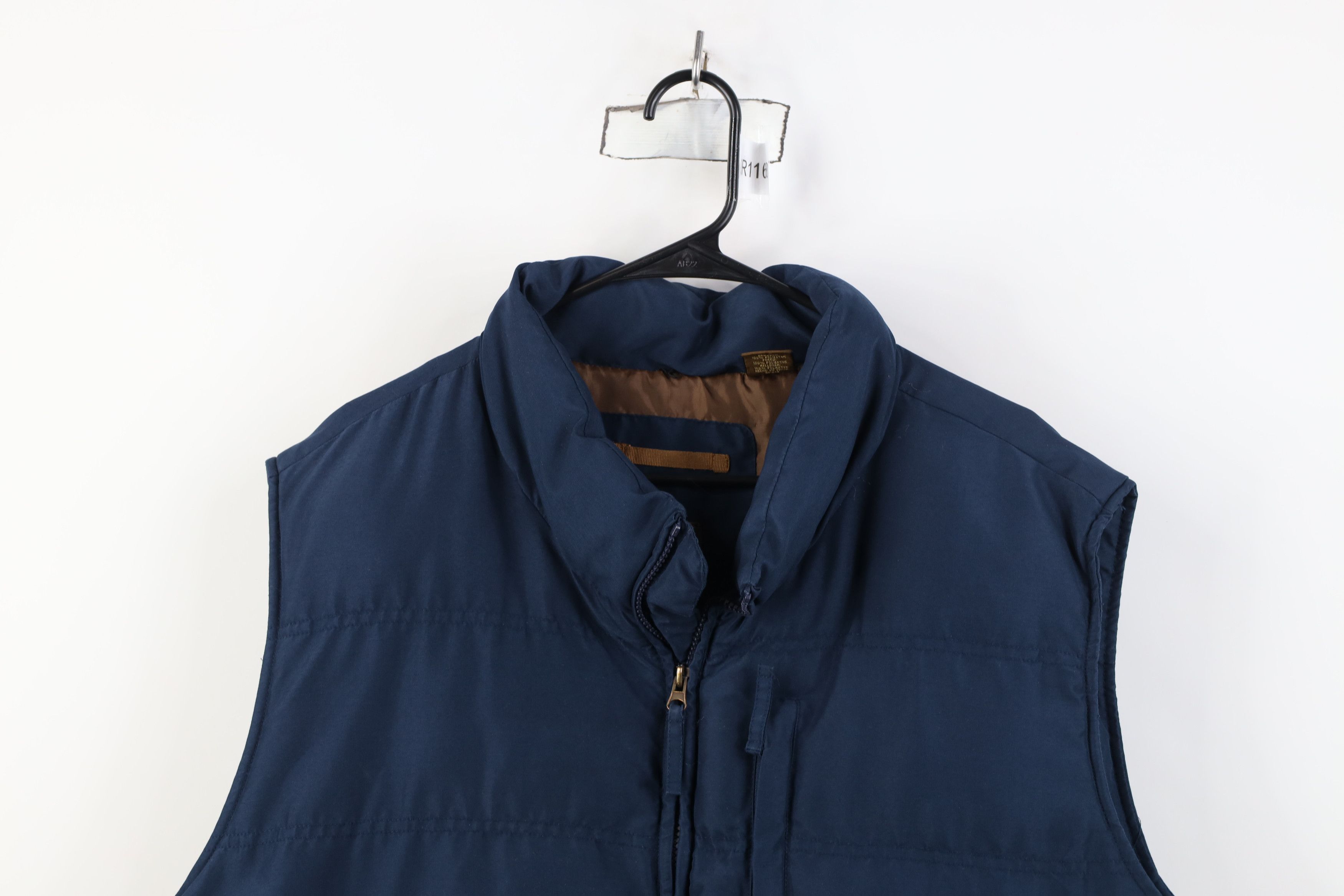 Vintage Vintage 90s Streetwear Full Zip Puffer Vest Jacket Blue Size US XXL / EU 58 / 5 - 2 Thumbnail