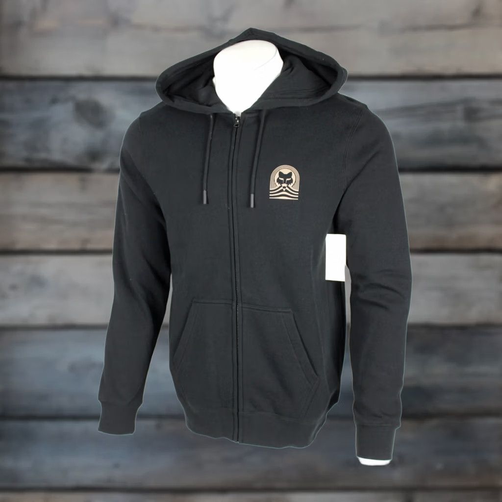 Fox Racing Fox Racing Men's Exploration Full Zip Fleece Hoodie ElevAted Future M Black Size US M / EU 48-50 / 2 - 1 Thumbnail