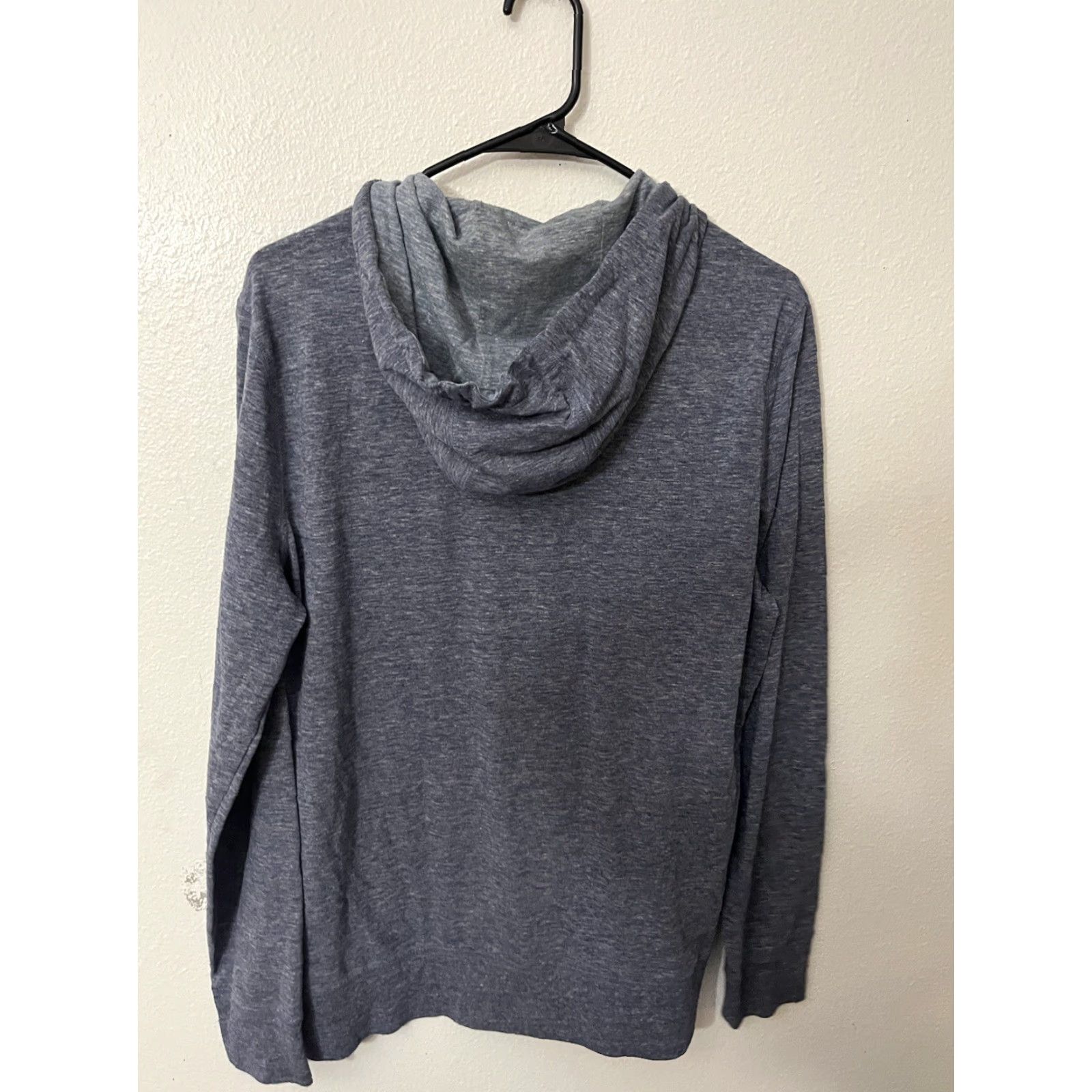 Banana Republic VINTAGE Banana Republic Sweater Hoodie Womens Large Blue Geometric Knit Pullover Casual All Seasons Womens Size L / US 10 / IT 46 - 3 Thumbnail
