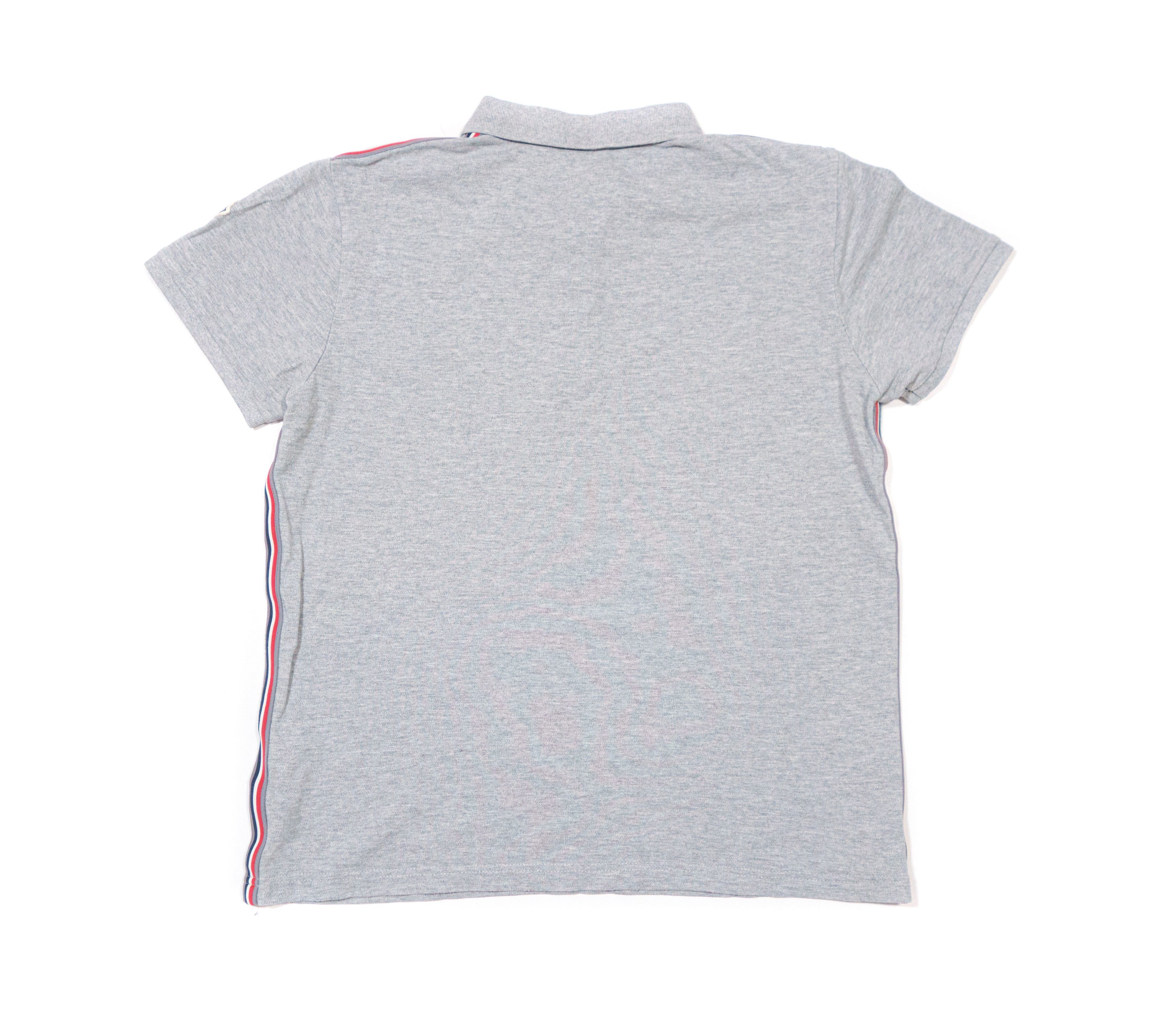 Moncler Logo Stripes Polo Size US L / EU 52-54 / 3 - 2 Thumbnail