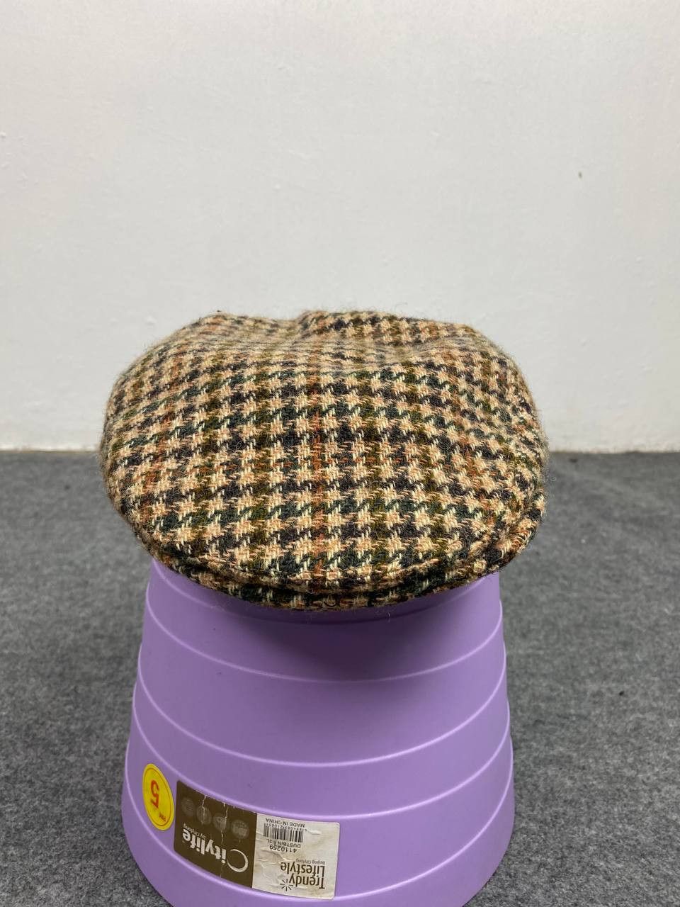 Vintage vintage radnor england wool checkered beretta hat Size ONE SIZE - 1 Thumbnail