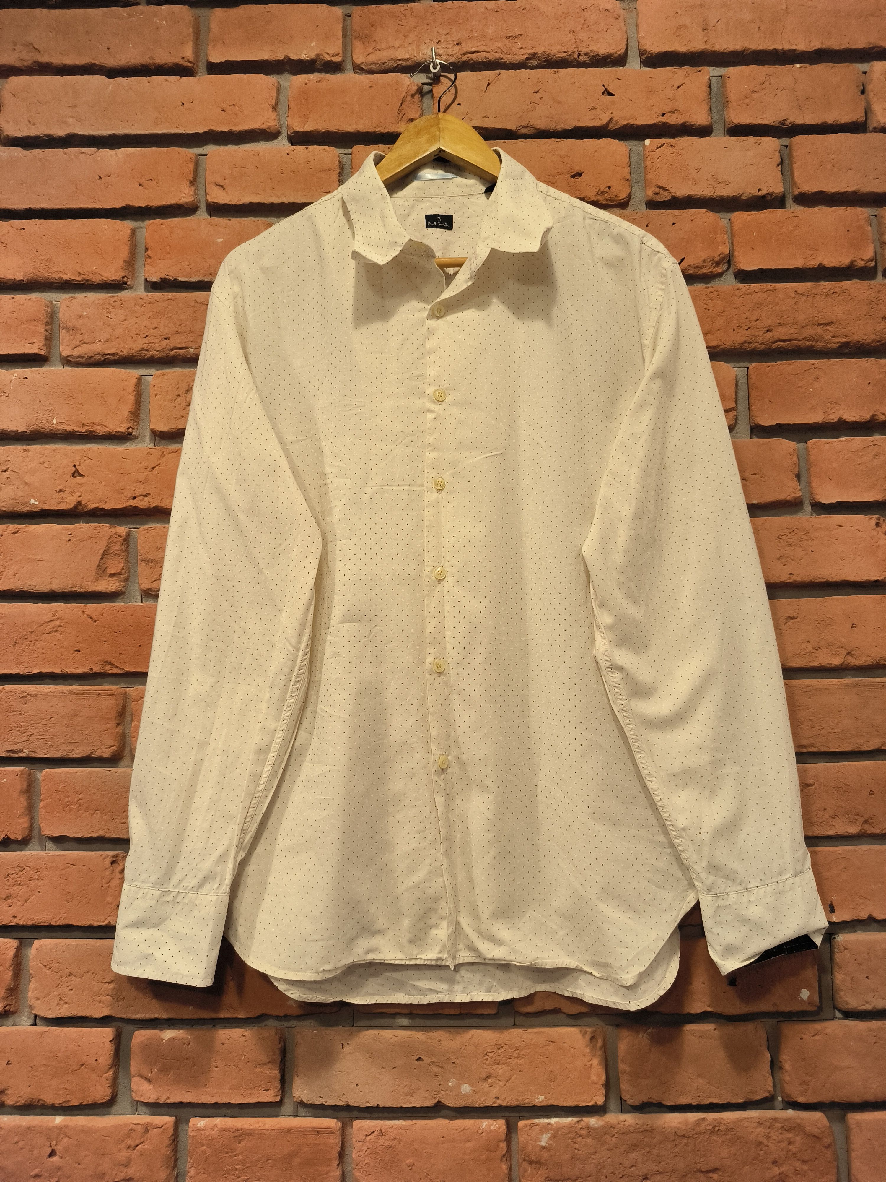 Paul Smith Paul Smith Shirt Long Sleeve Button-Up White Size US XL / EU 56 / 4 - 1 Thumbnail