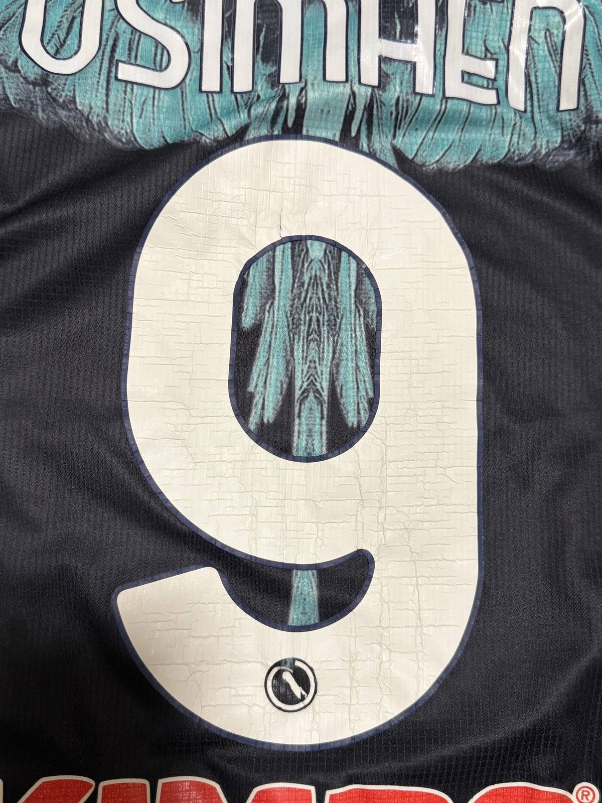 Kappa × Marcelo Burlon Rare Kappa Napoli x Marcelo Burlon #9 OSIMHEN Home Shirt S Size US M / EU 48-50 / 2 - 3 Thumbnail