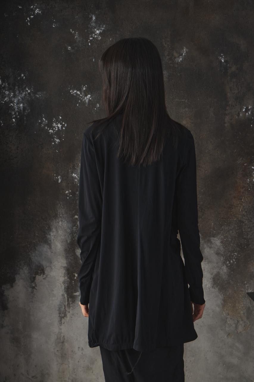 Marithe + Francois Girbaud Marithé + François Girbaud Multi-Buttonhole Ruched Shirt Size M / US 6-8 / IT 42-44 - 4 Thumbnail