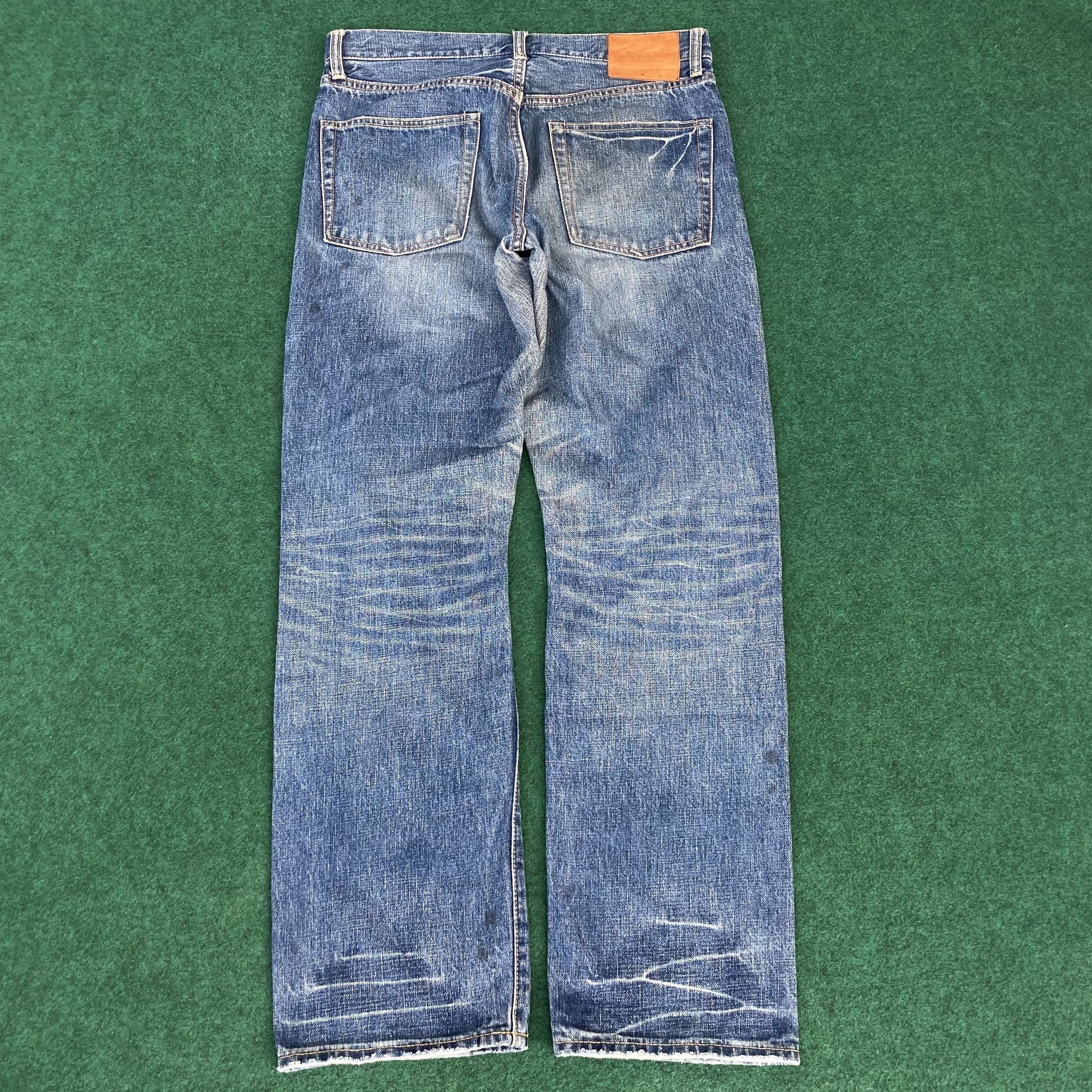 Journal Standard 30x30 Vtg Journal Standard Selvedge Faded Denim Blue Jeans Size US 30 / EU 46 - 17 Thumbnail