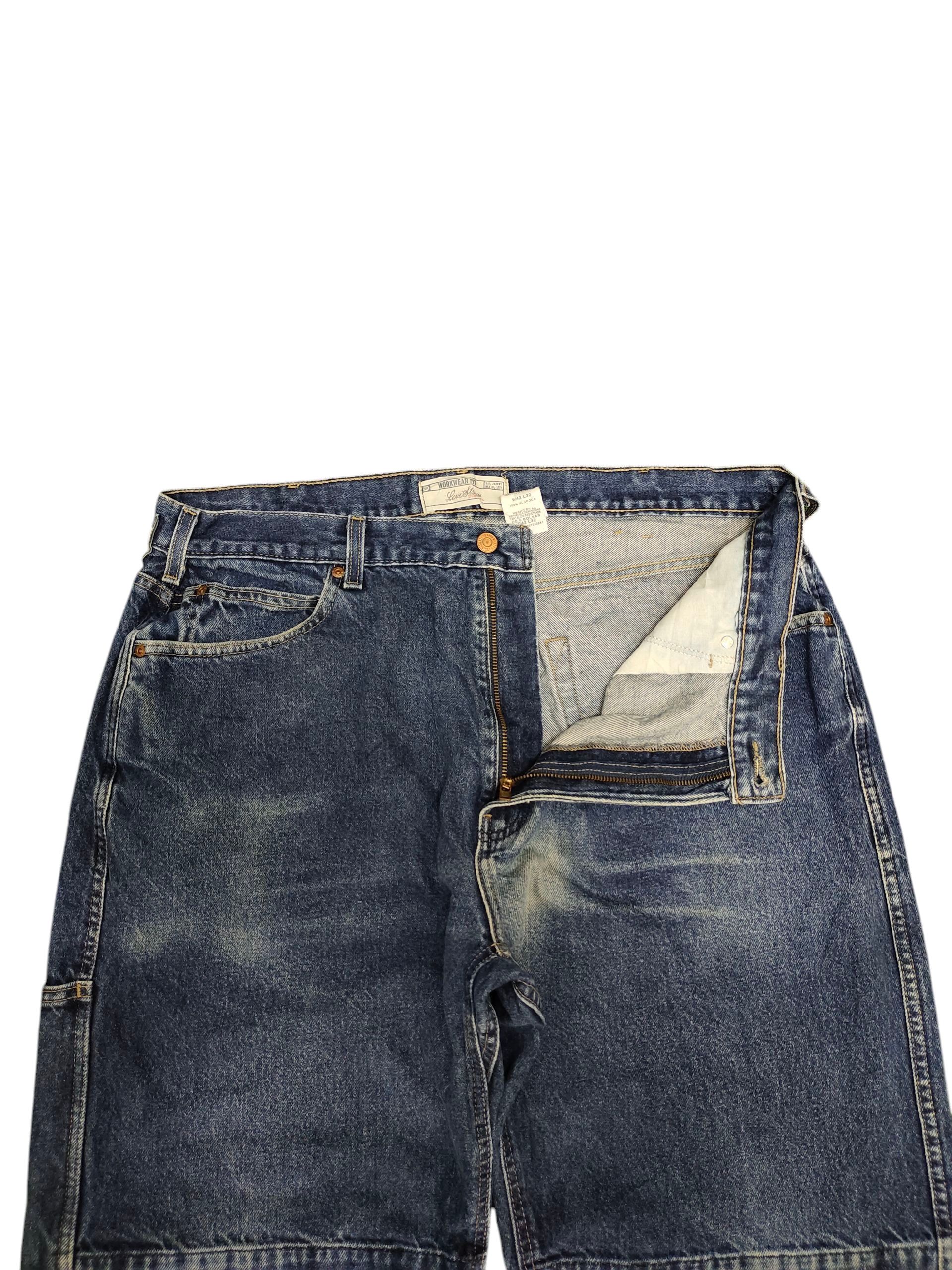 Levi's Vintage Clothing Vintage 2000s Levis Signature Double Knee Carpenter Jeans Size US 42 / EU 58 - 7 Thumbnail