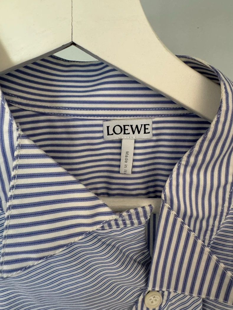 Loewe LOEWE Asymmetric long-sleeved shirt Size XS / US 0-2 / IT 36-38 - 2 Thumbnail