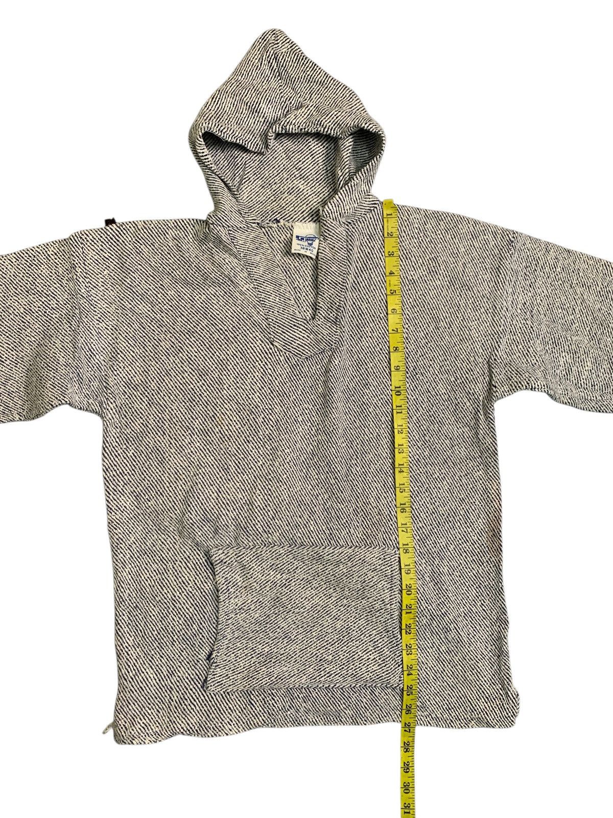 Baja East Rare Design Baja Hoodie Mexican poncho Sweater Size M / US 6-8 / IT 42-44 - 7 Thumbnail