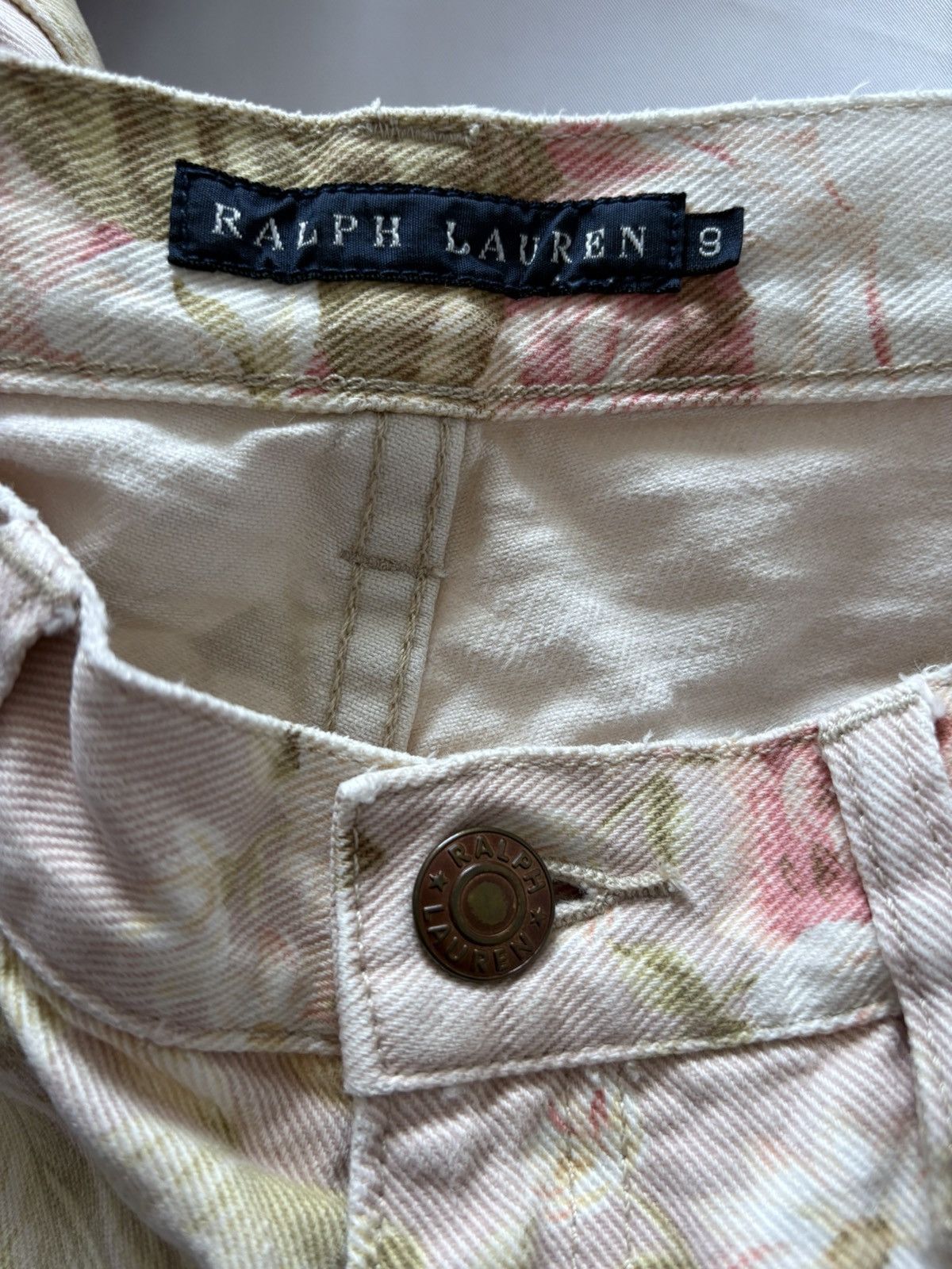 Polo Ralph Lauren VINTAGE POLO RALPH LAUREN FULLPRINT FLOWER PANTS Size US 30 / EU 46 - 3 Thumbnail
