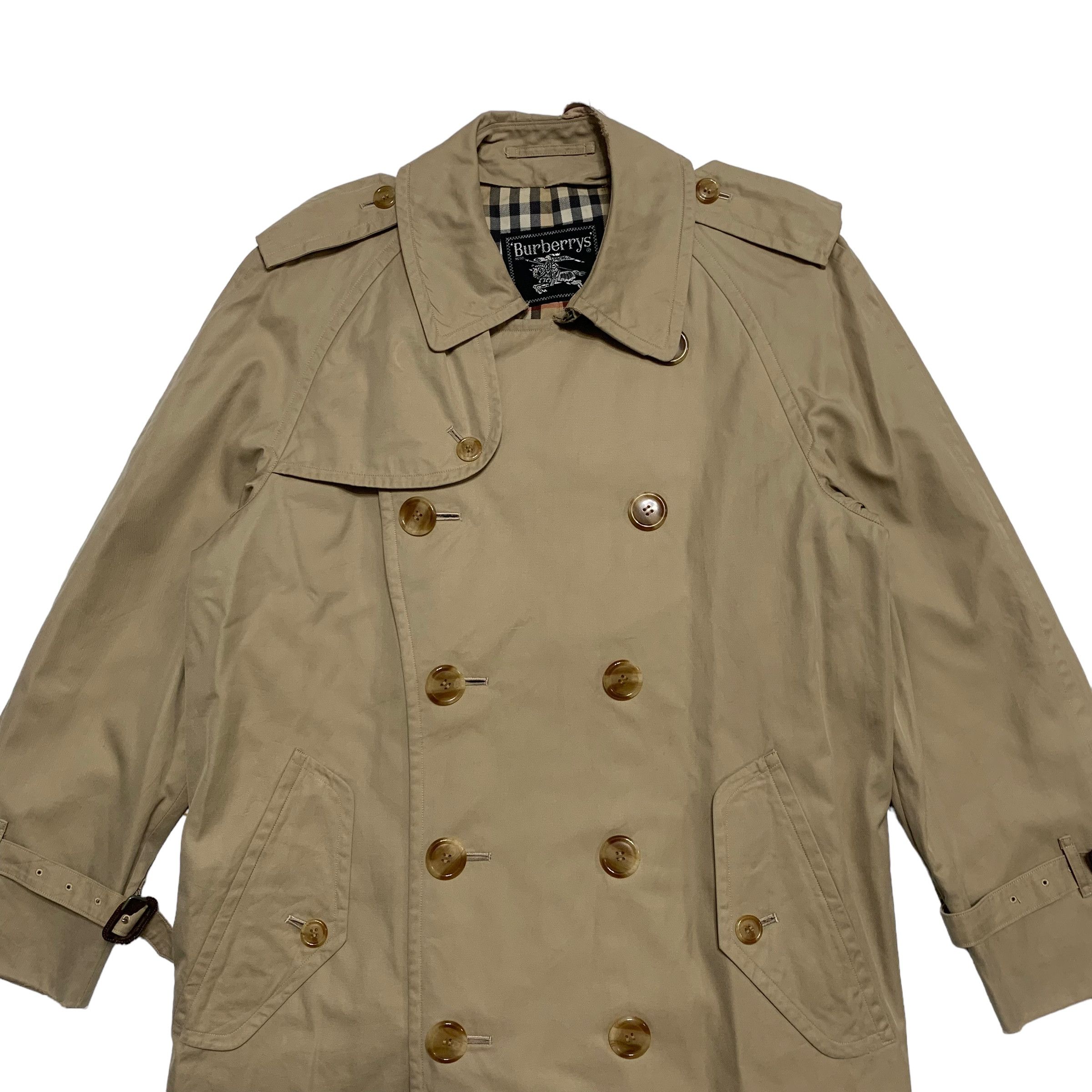 Burberry Vintage Burberrys Double Breast Trench Coat Size US M / EU 48-50 / 2 - 5 Thumbnail