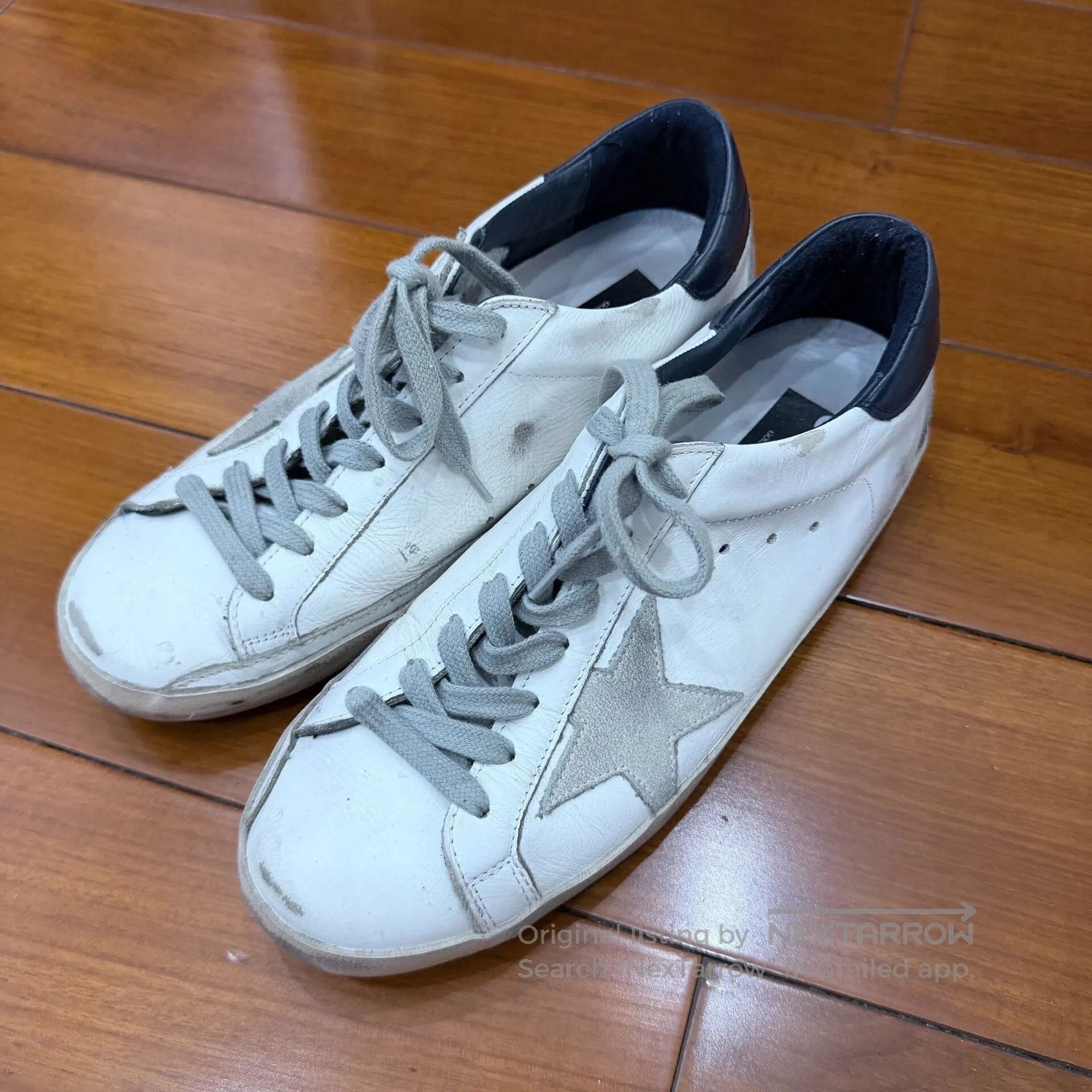 Golden Goose Golden Goose Superstar Distressed Sneakers. Size US 7 / EU 40 - 1 Thumbnail