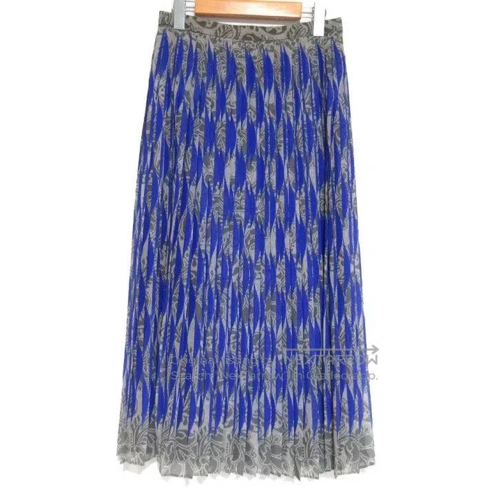 Dries Van Noten Dries Van Noten Printed Ruched Midi Skirt Size 33" - 1 Thumbnail
