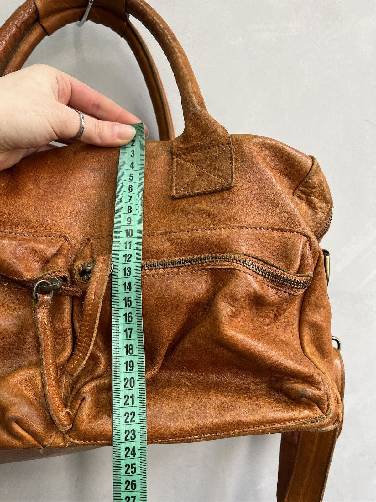 KMRii Kmrii style shoulder Multipocket leather bag y2k style hype Size ONE SIZE - 12 Thumbnail