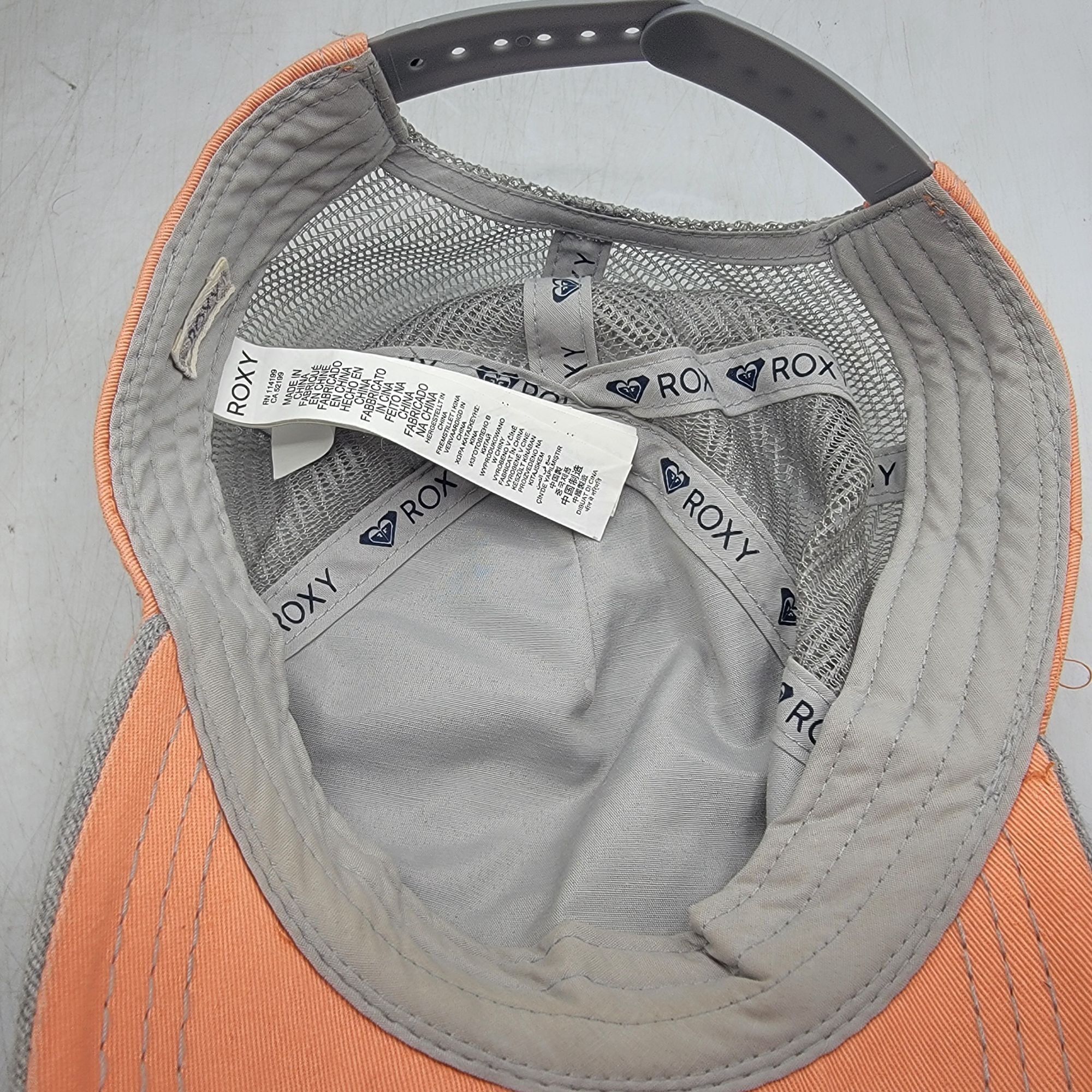 Other Roxy Womens Gray Trucker Hat Cap Tribal Print Casual Outdoor Size ONE SIZE - 7 Thumbnail