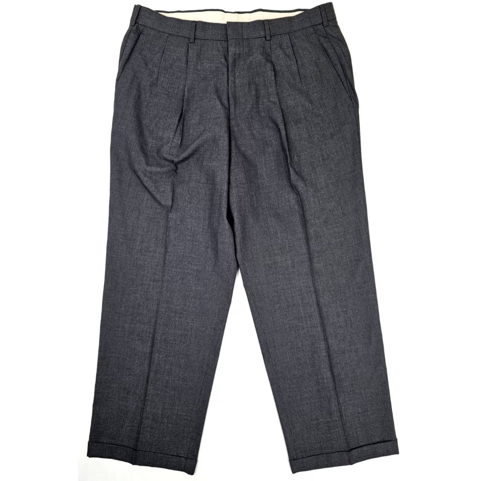Dockers VINTAGE Dockers Relaxed Fit Houndstooth Pants Men 36x29 EUC Size US 36 / EU 52 - 2 Thumbnail