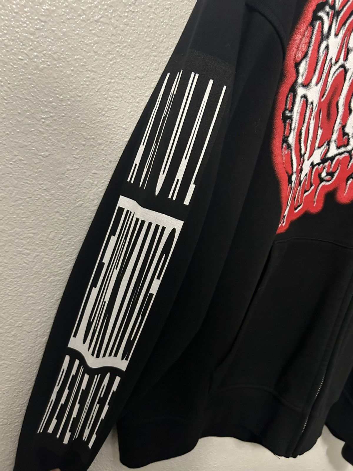 Actual Hate Actual Hate x Revenge “Red Room” Zip Up Size US XXL / EU 58 / 5 - 4 Thumbnail