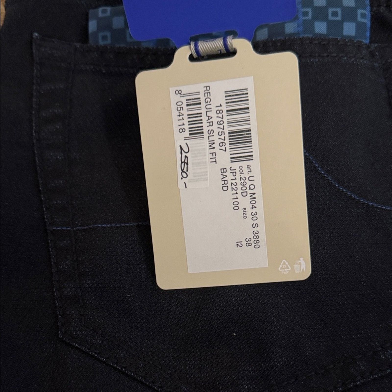 Jacob Cohen NWT Jacob Cohen Men's Deep Indigo Bard Jeans Size 38 Size US 38 / EU 54 - 2 Thumbnail