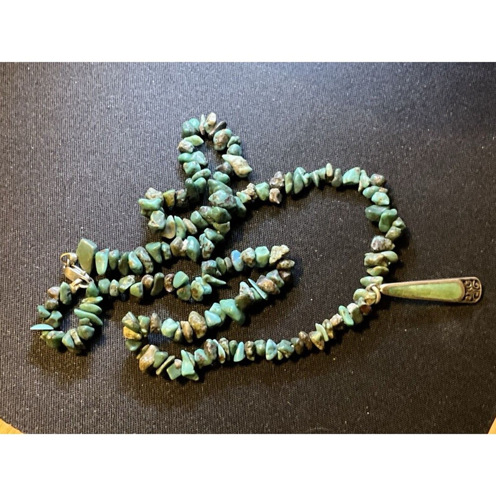 Other Vintage Boma 14in Turquoise Chip Necklace Size ONE SIZE - 1 Thumbnail