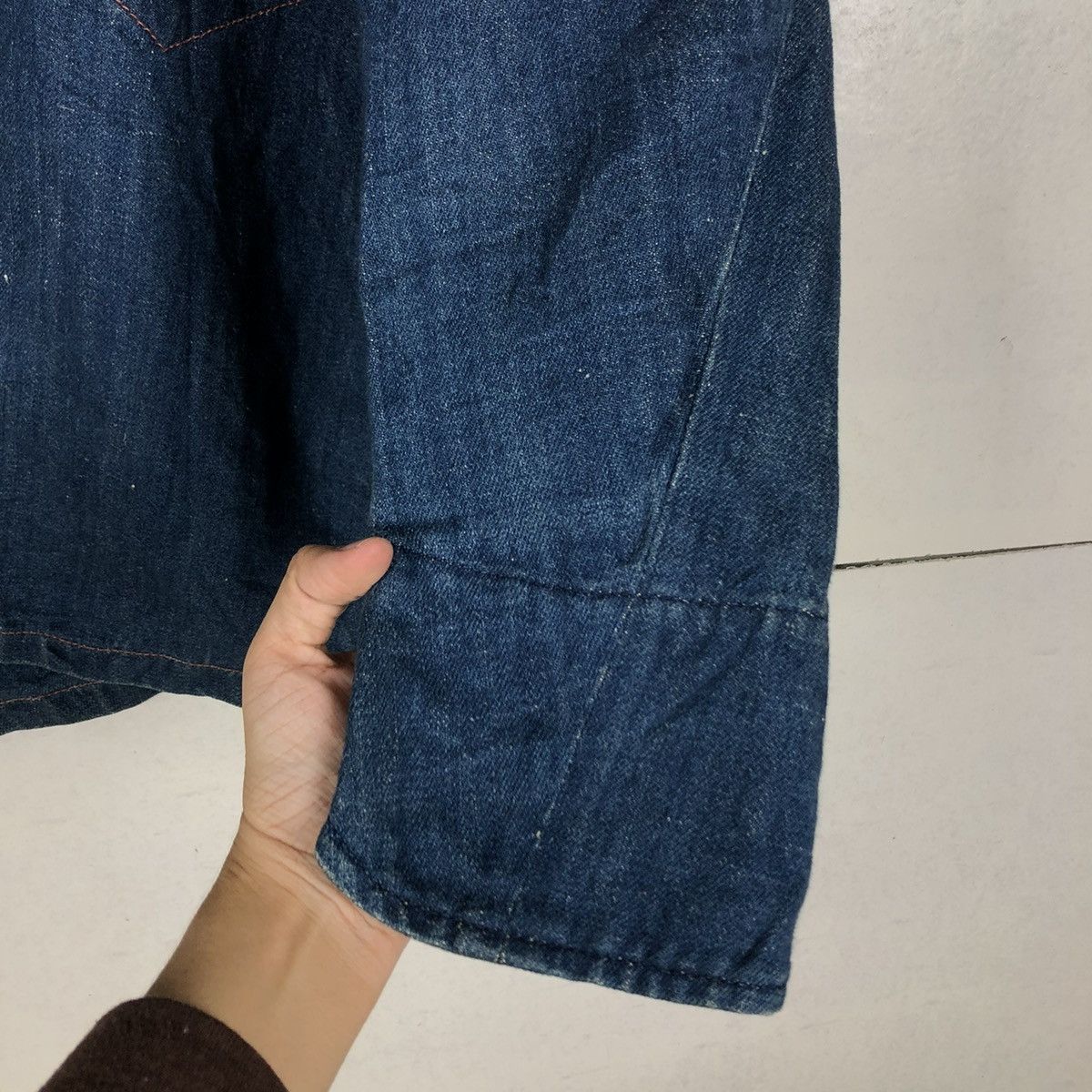 Levi's 🔥VINTAGE WORKER DENIM JACKET LEVI’S SINGLE POCKET Size US M / EU 48-50 / 2 - 17 Thumbnail